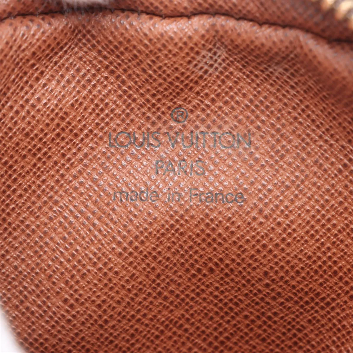 Louis Vuitton Monogram Danube M45266 SL0959 Brown Internal external fabric Tanned leather External repair in various parts — view 9