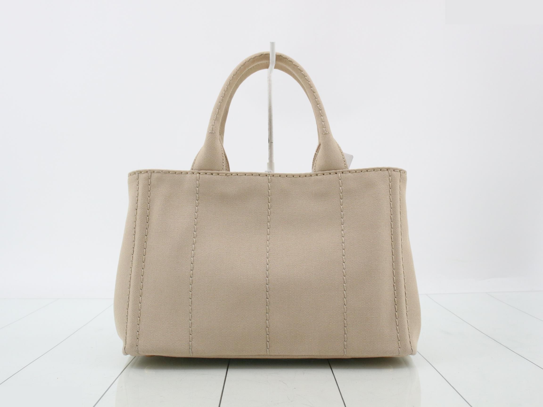 1BG439 Handbag Canapa Mini Canvas Beige — view 2