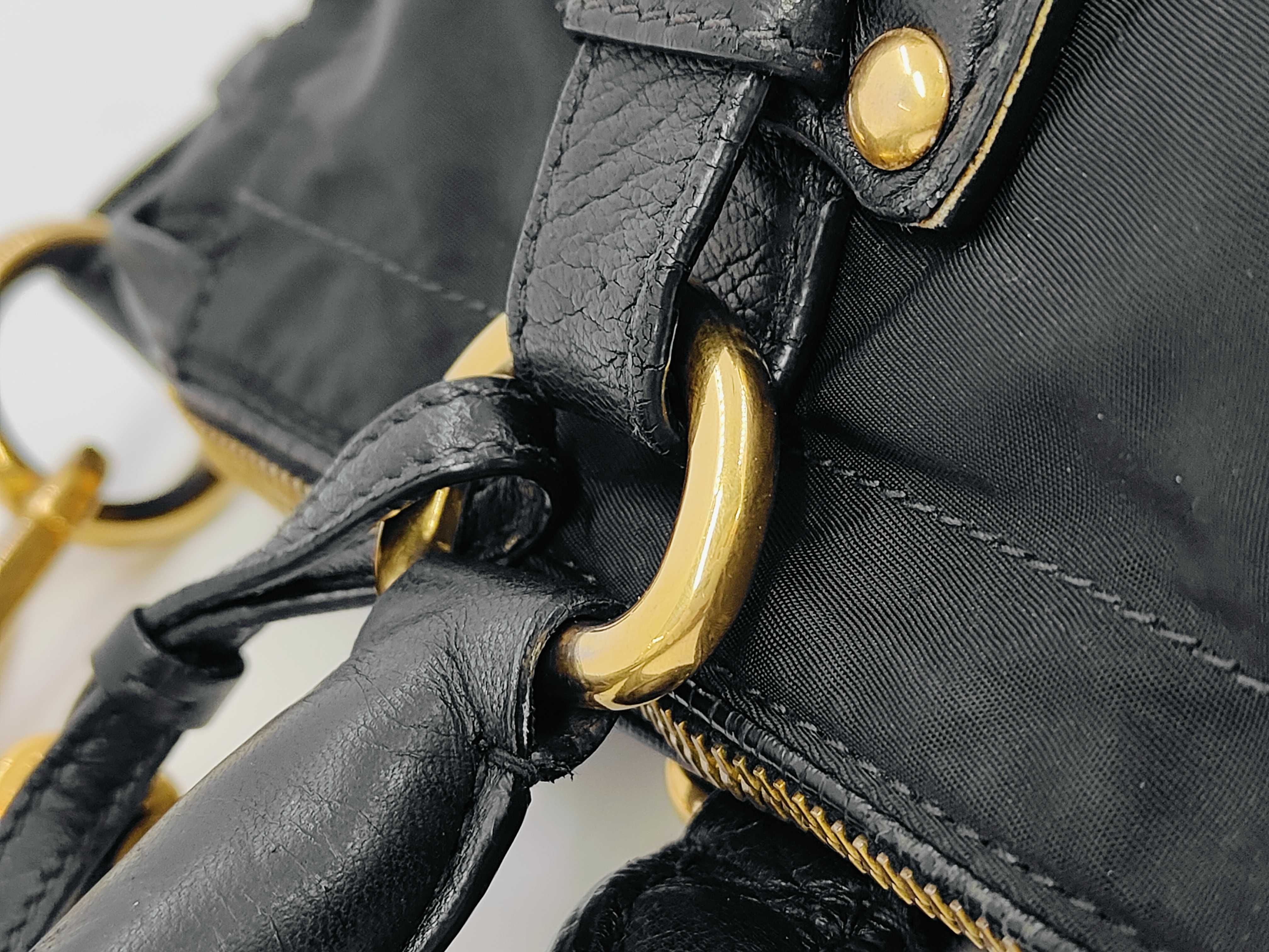 Nylon 2-way Black Bag — view 6