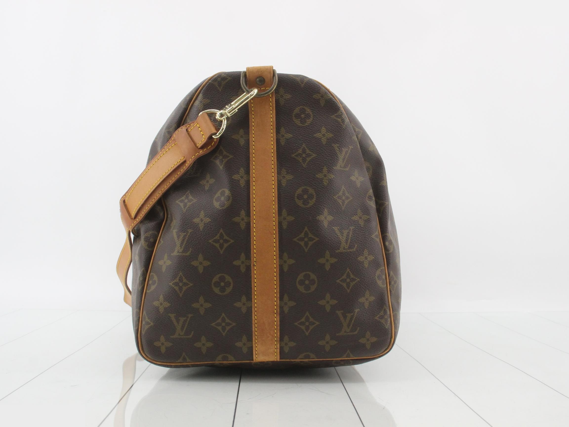 Keepall Bandoulière 55 with shoulder strap — view 3