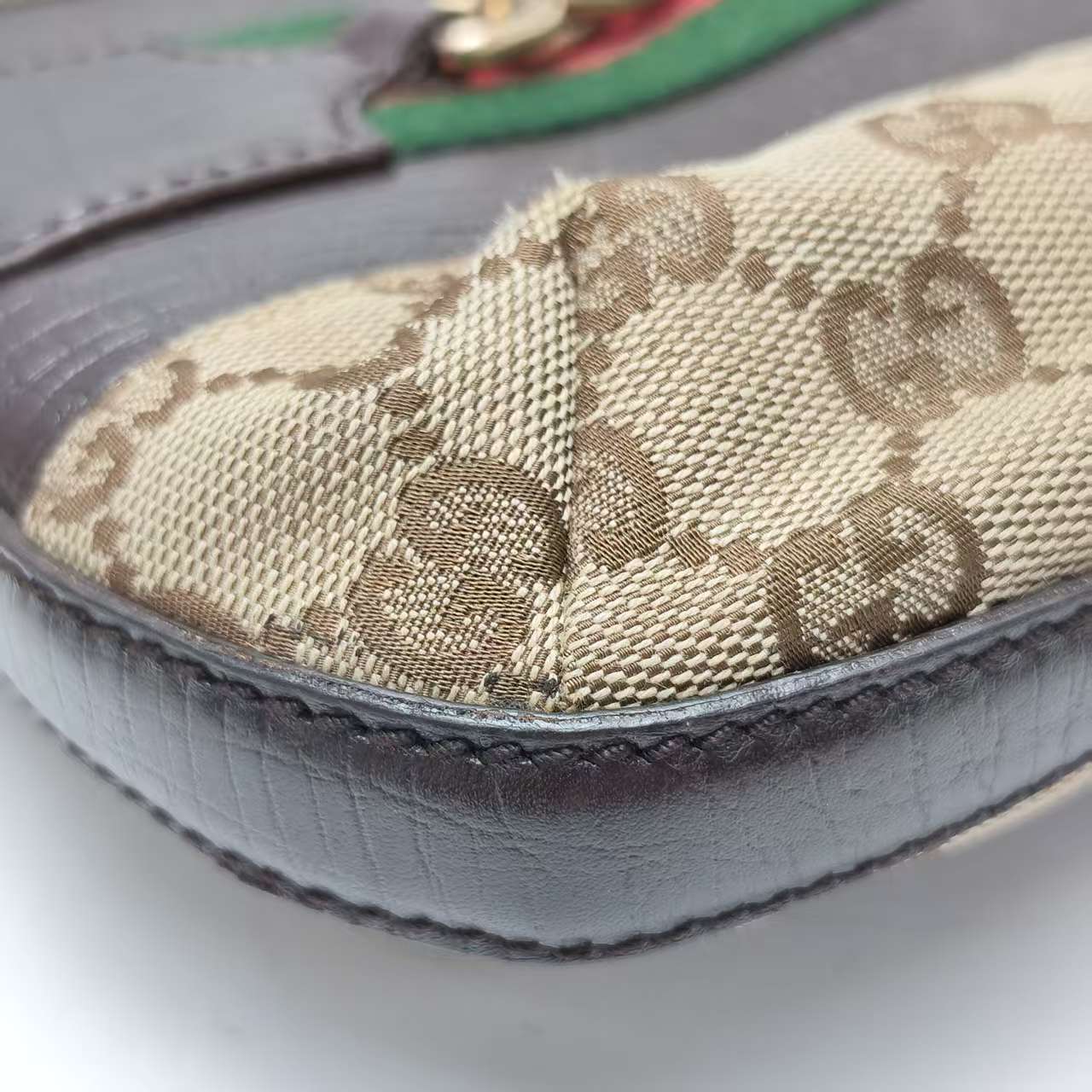 【*Shipped from: China*】GUCCI Horsebit Canvas 137388 Handbag — view 3