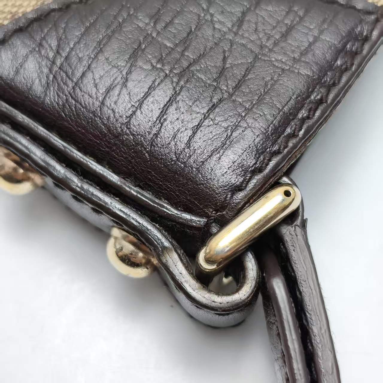 【*Shipped from: China*】GUCCI Horsebit Canvas 137388 Handbag — view 9