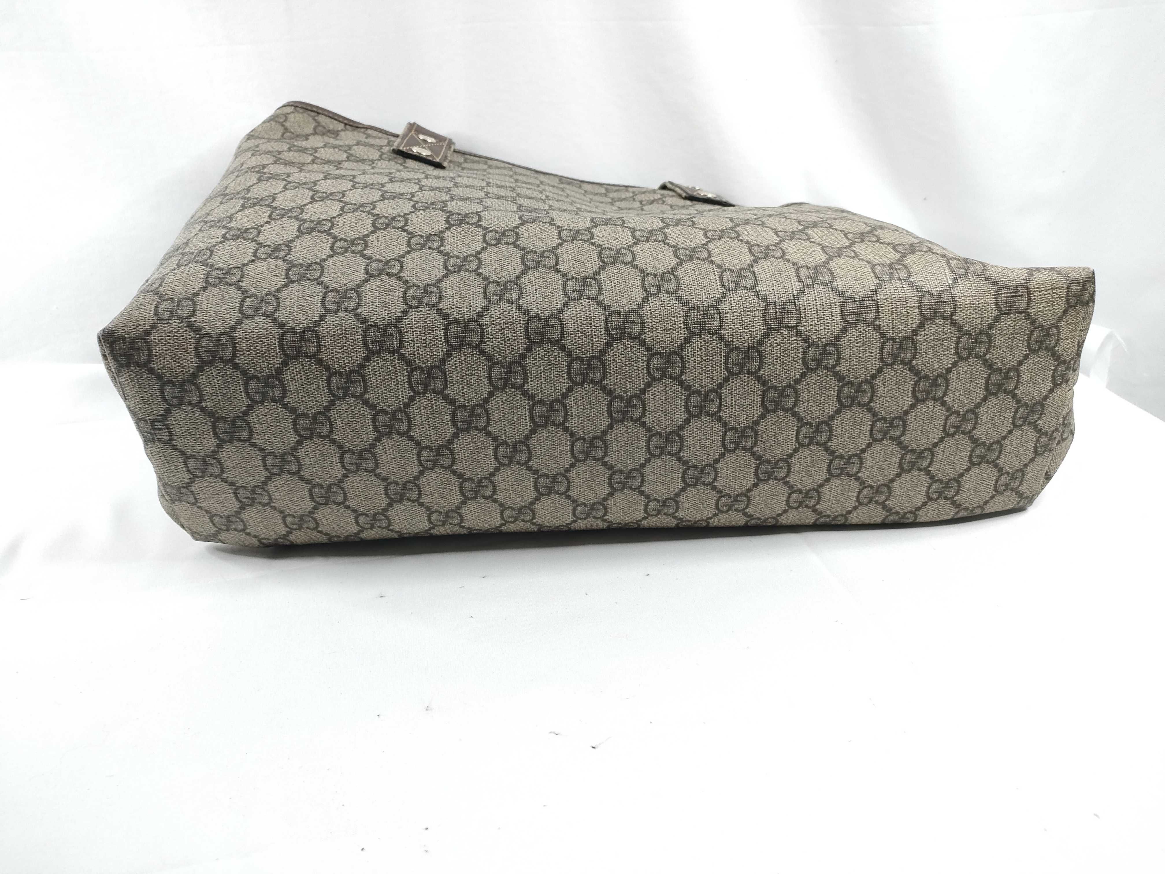 GG Supreme PVC Sherry Line Shopper Tote Bag — view 4