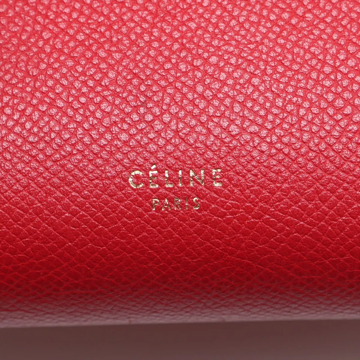 Belt Bag Micro Leather 2-Way Handbag Red — view 11