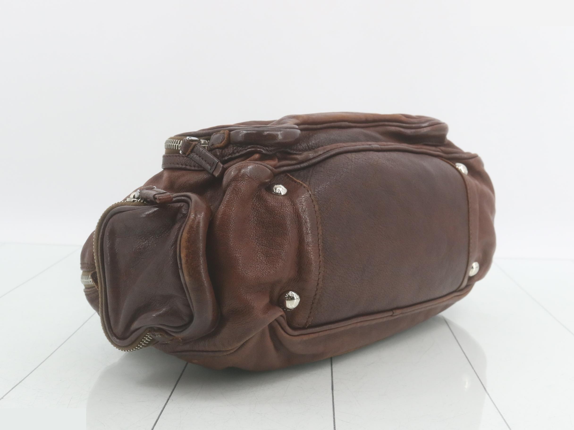 Washed Mini Boston Shoulder Bag — view 5