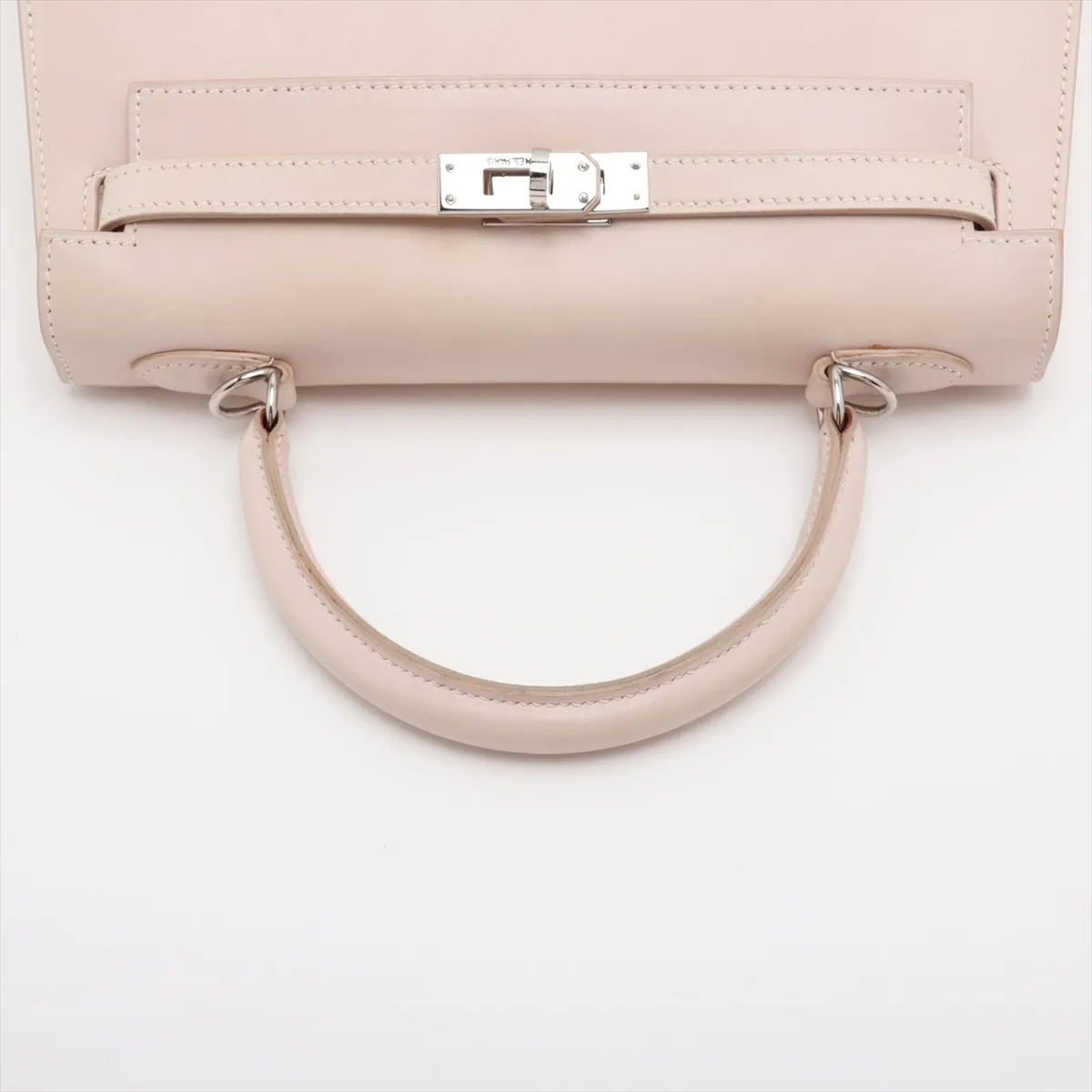 [Individually packaged] Hermes Kelly 25 Sellier Box Nepal Pink Silver Hardware E: 2001 — view 5
