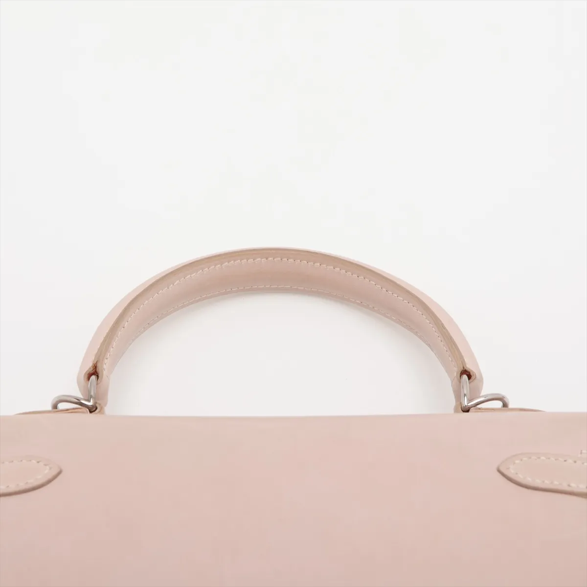 [Individually packaged] Hermes Kelly 25 Sellier Box Nepal Pink Silver Hardware E: 2001 — view 6