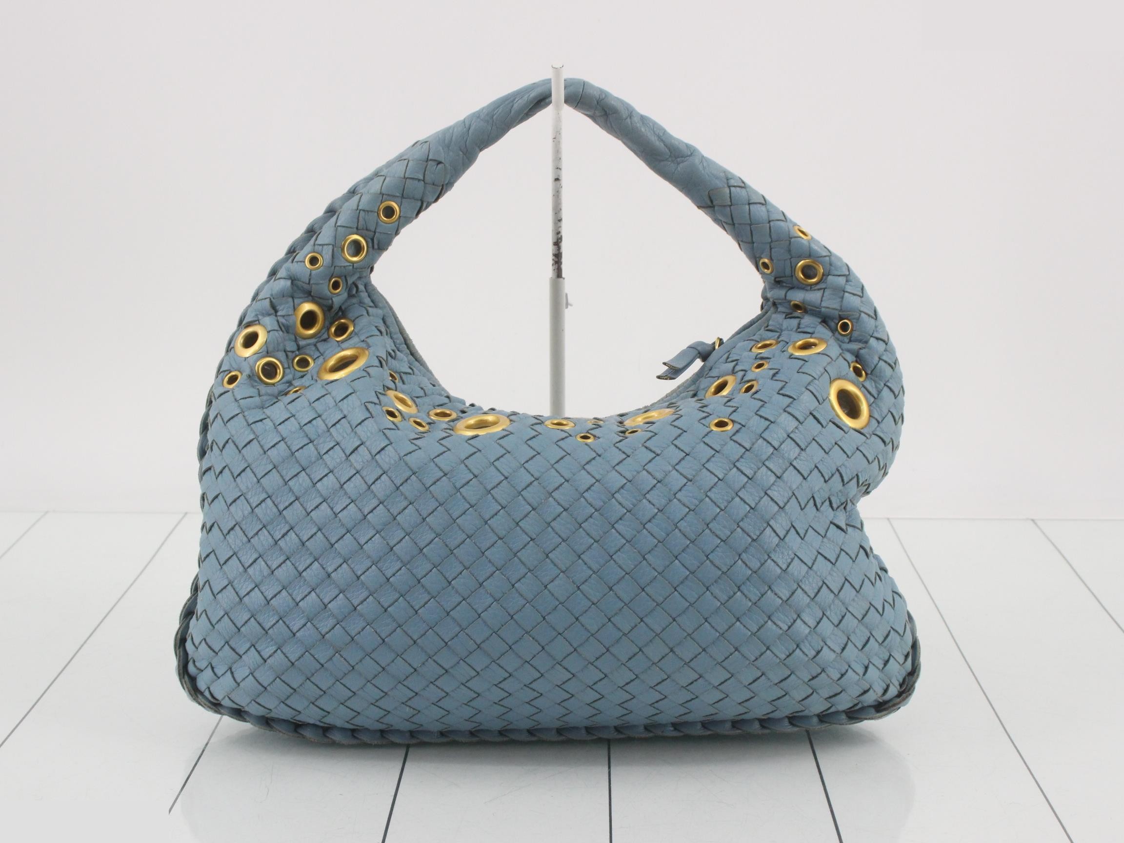 Hobo Intrecciato Grommet Shoulder Bag — view 2