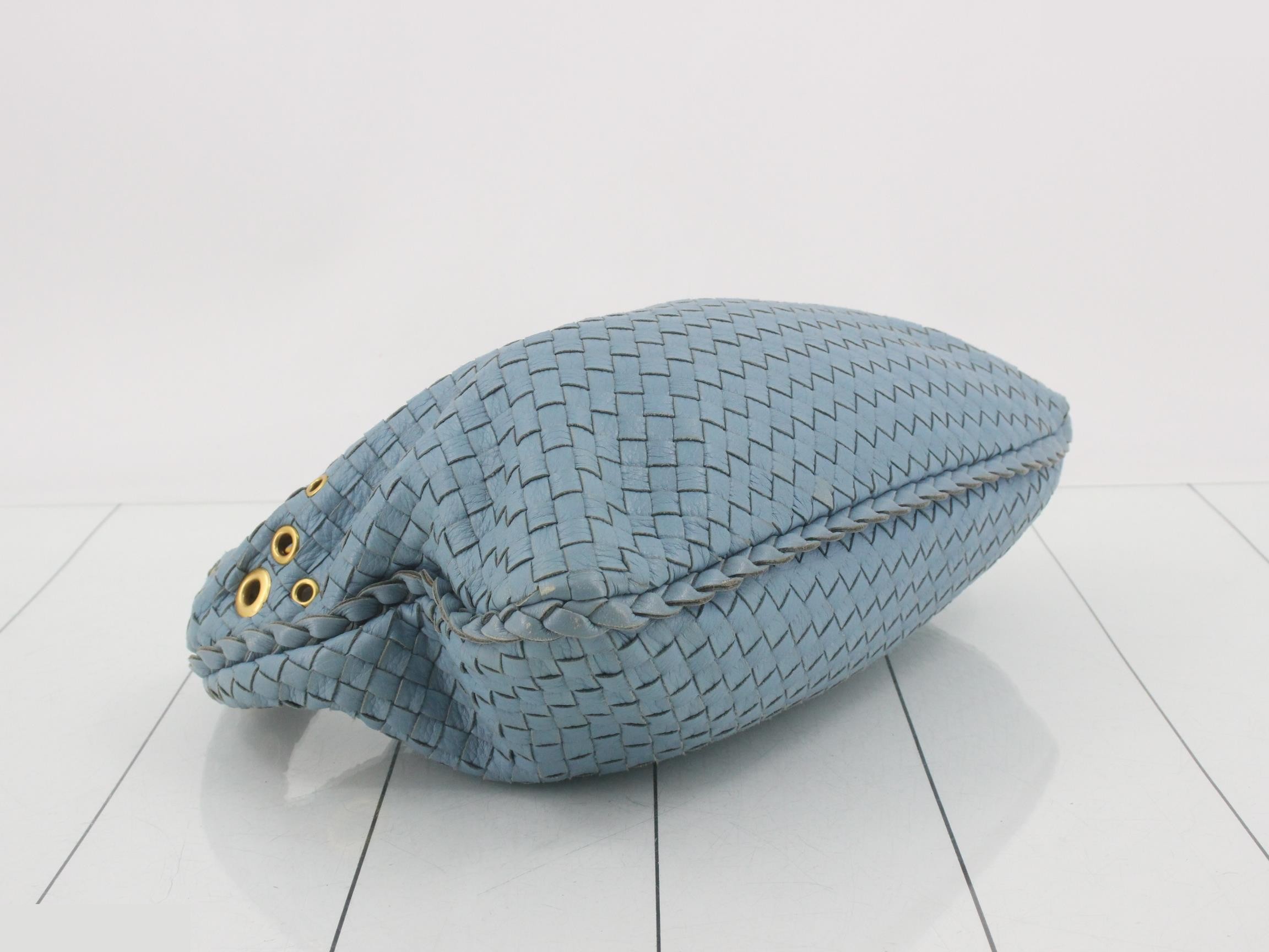 Hobo Intrecciato Grommet Shoulder Bag — view 5