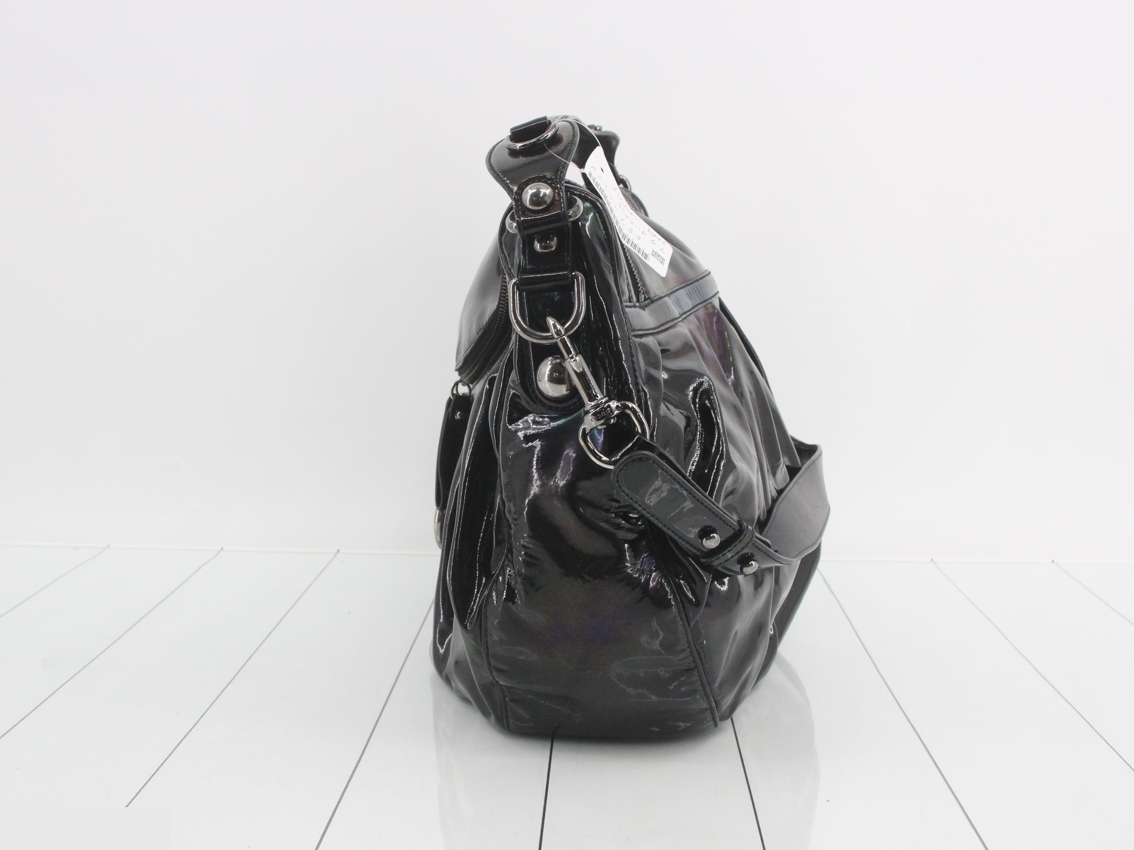 Horsebit 2-Way Shoulder Bag, Black — view 3