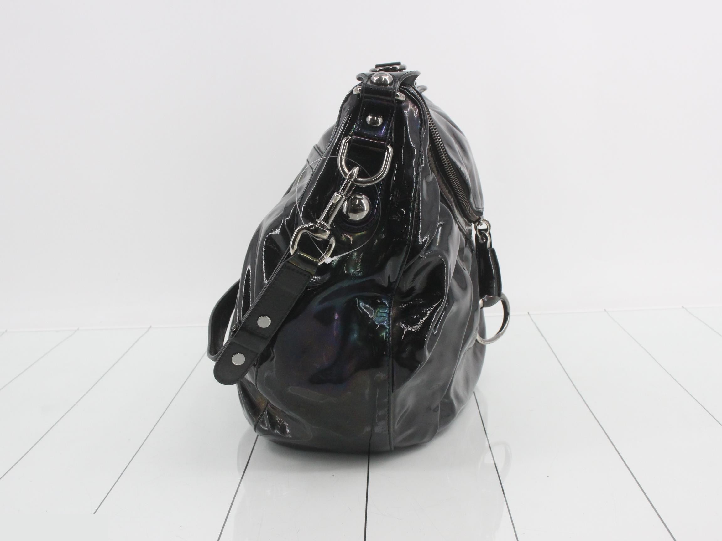 Horsebit 2-Way Shoulder Bag, Black — view 4