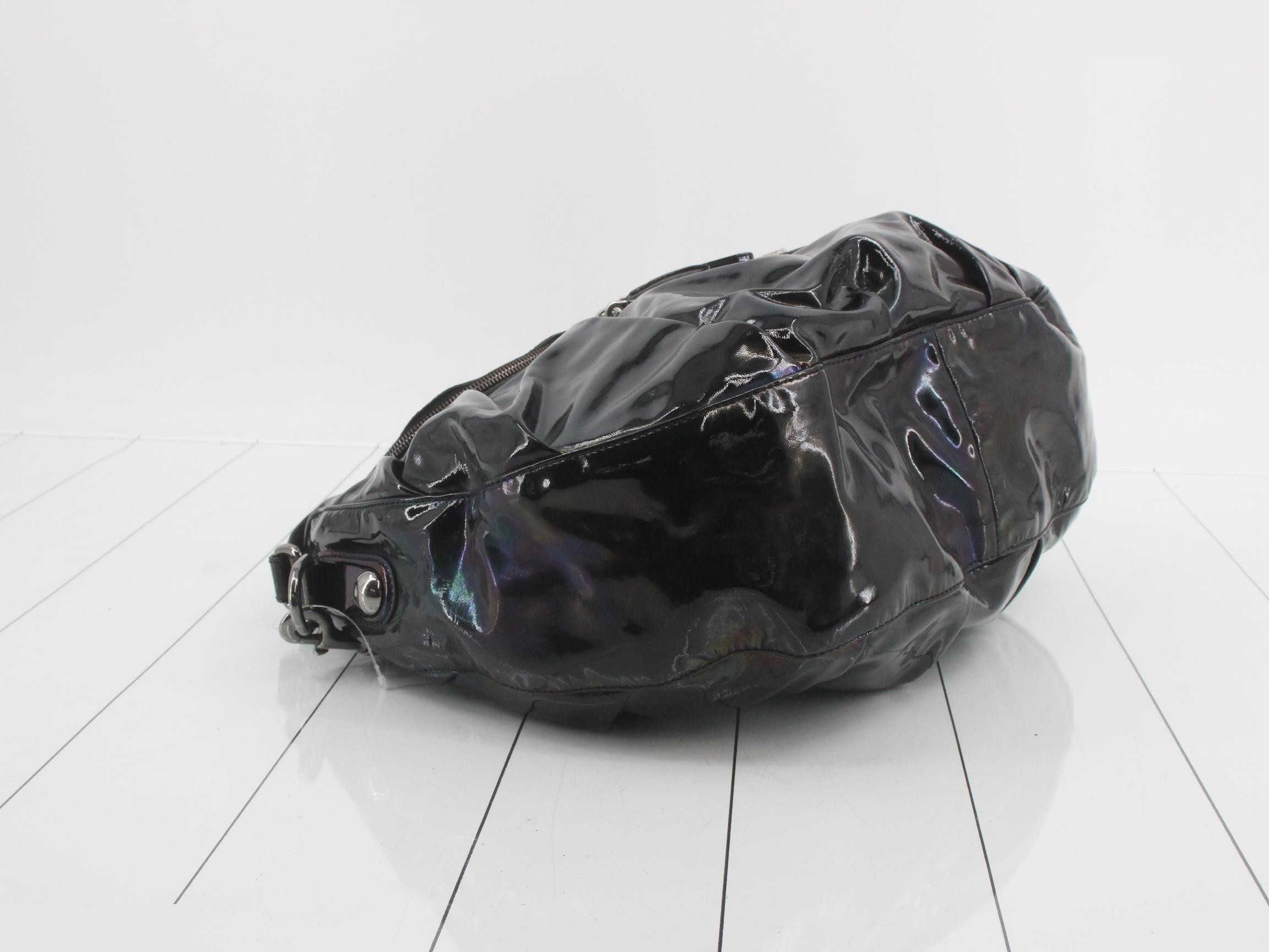 Horsebit 2-Way Shoulder Bag, Black — view 5