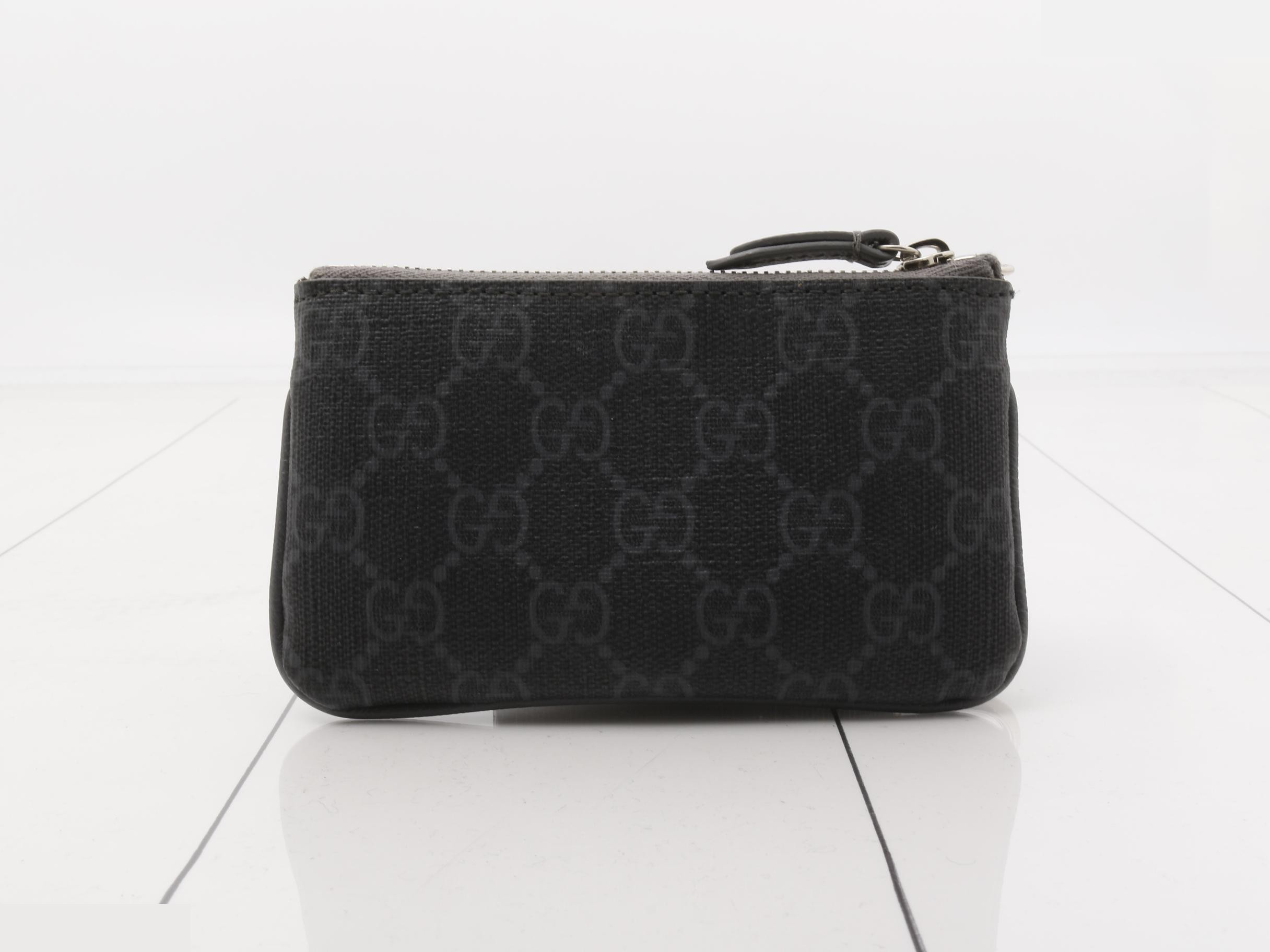 820666 Key Pouch, Gray Trim — view 2