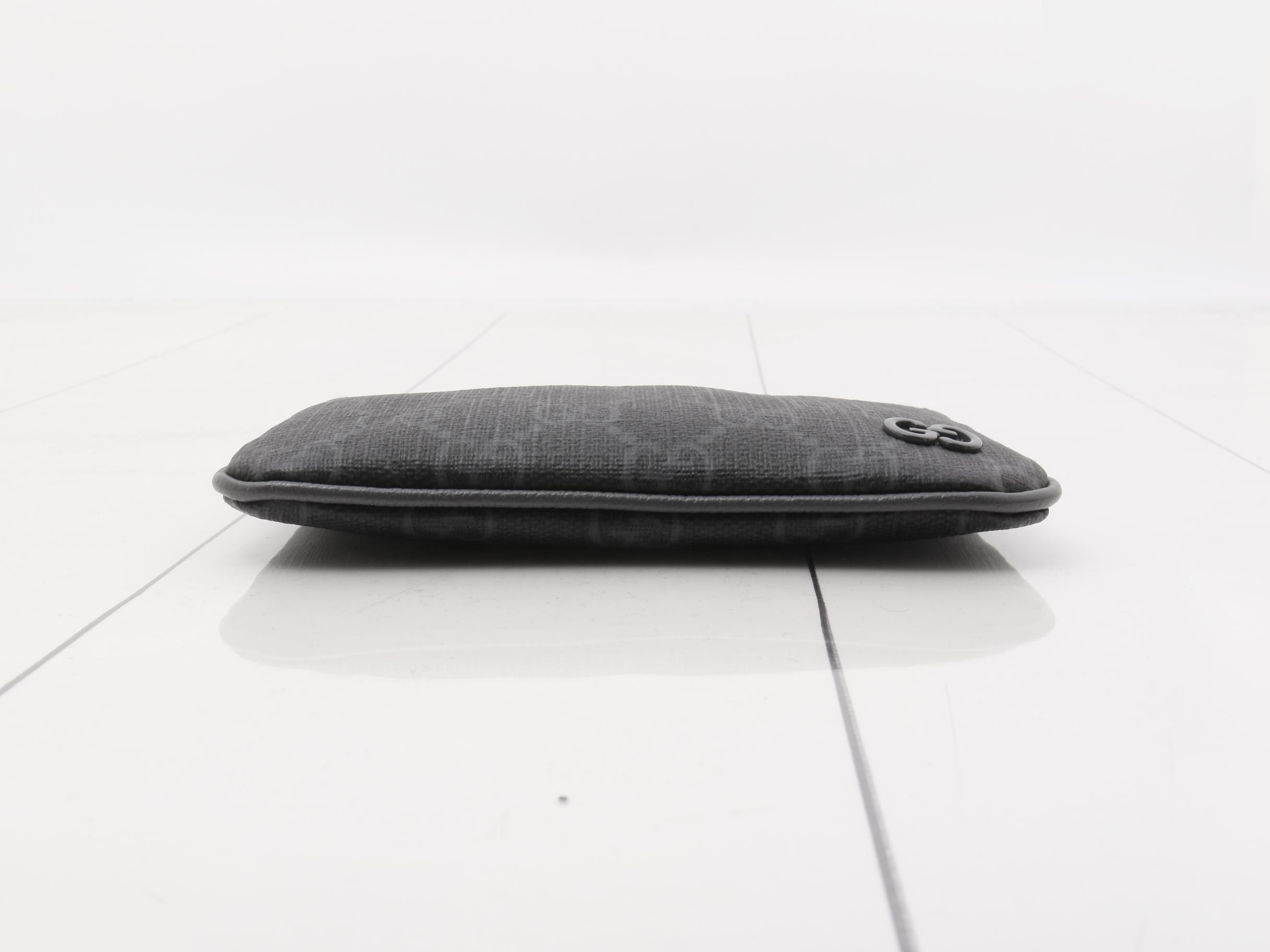 820666 Key Pouch, Gray Trim — view 3