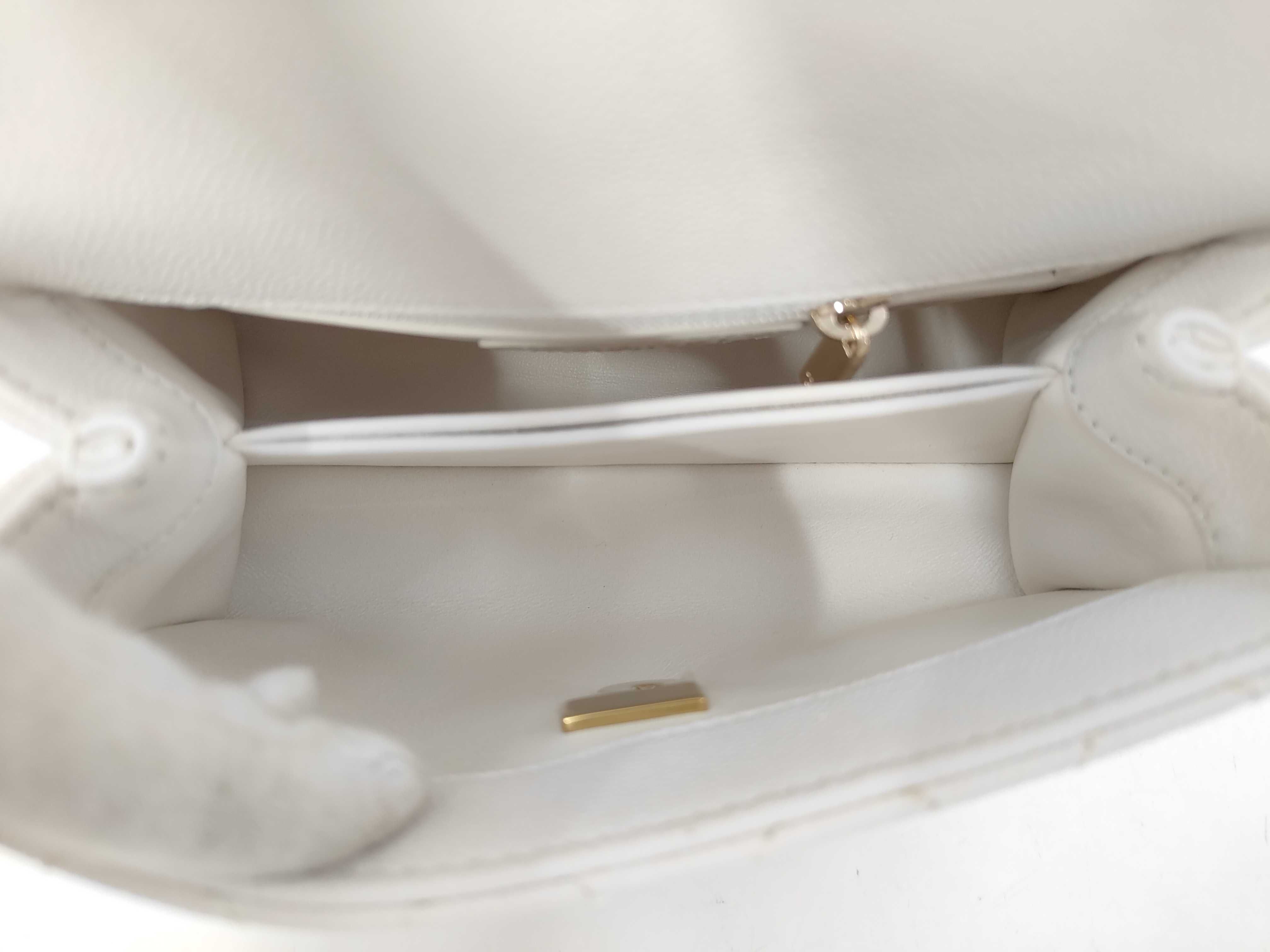 Coco Handle Mini Matelassé Handbag, Caviar Skin Shoulder Bag — view 10