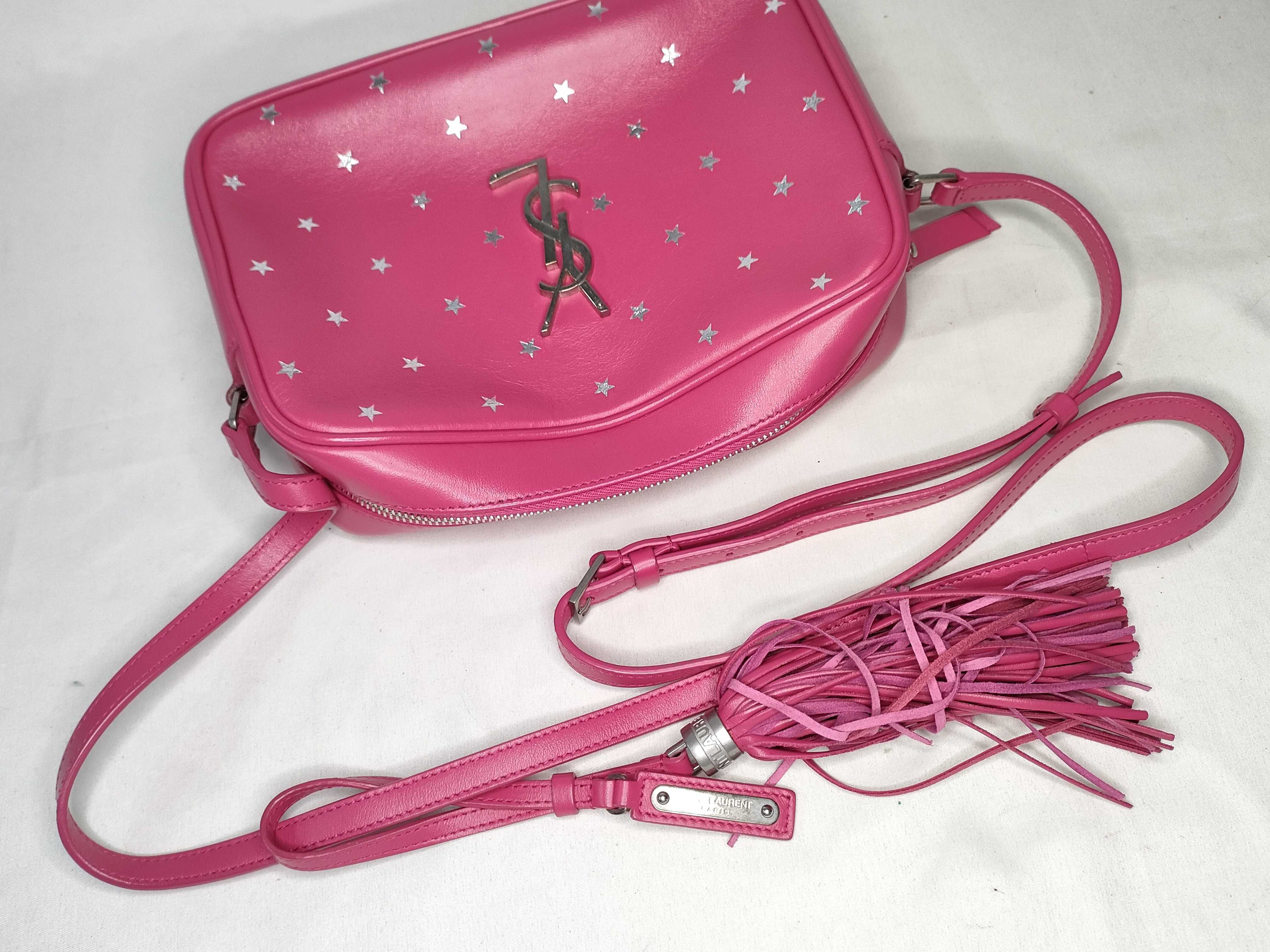 TH- Paris Lou Camera Leather Shoulder Bag Pink 574494 - Grade A Shoulder Bag — view 3