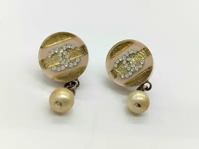 Faux Pearl Earrings