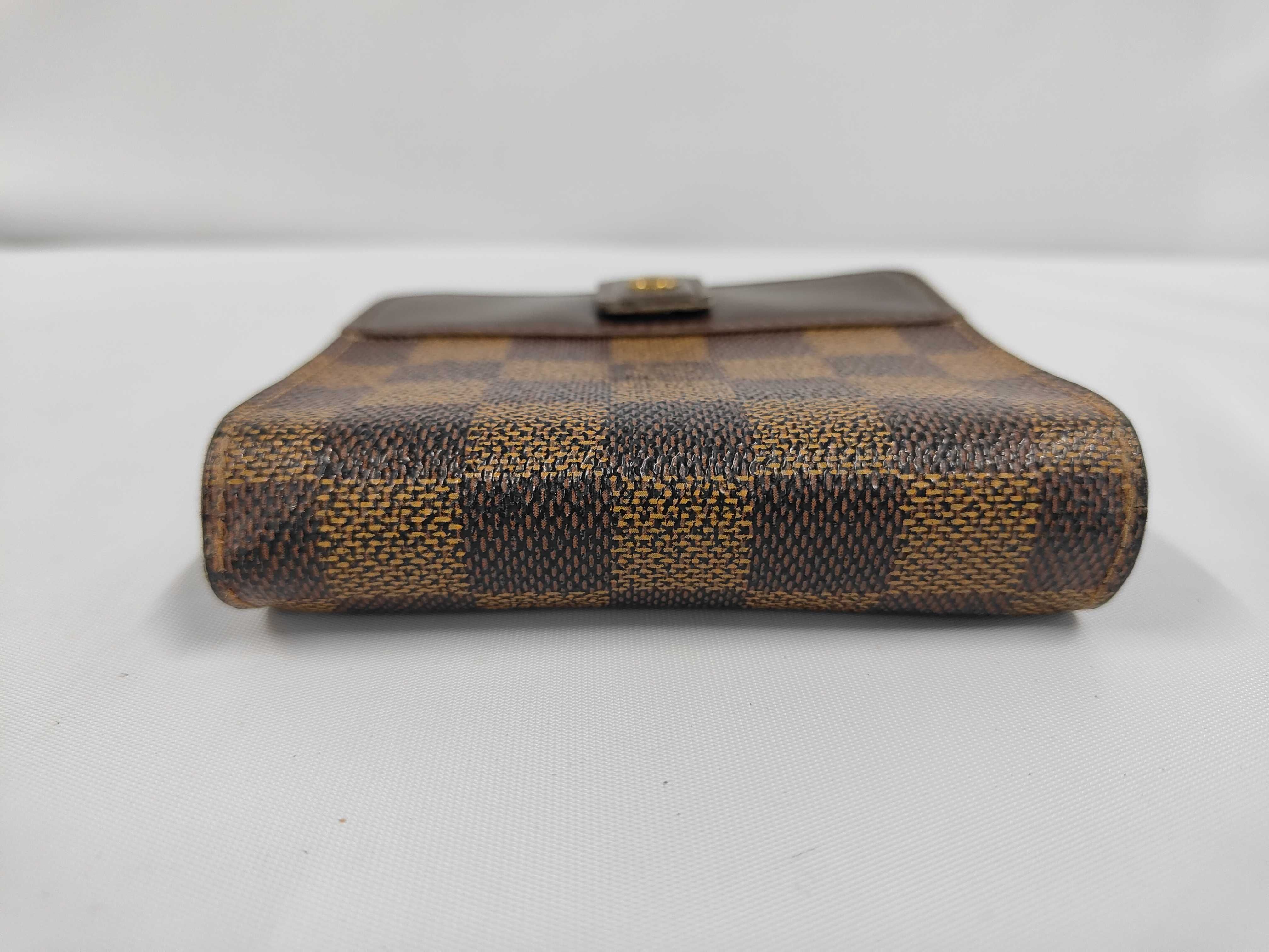 Damier Compact Zip Folding Wallet — view 3