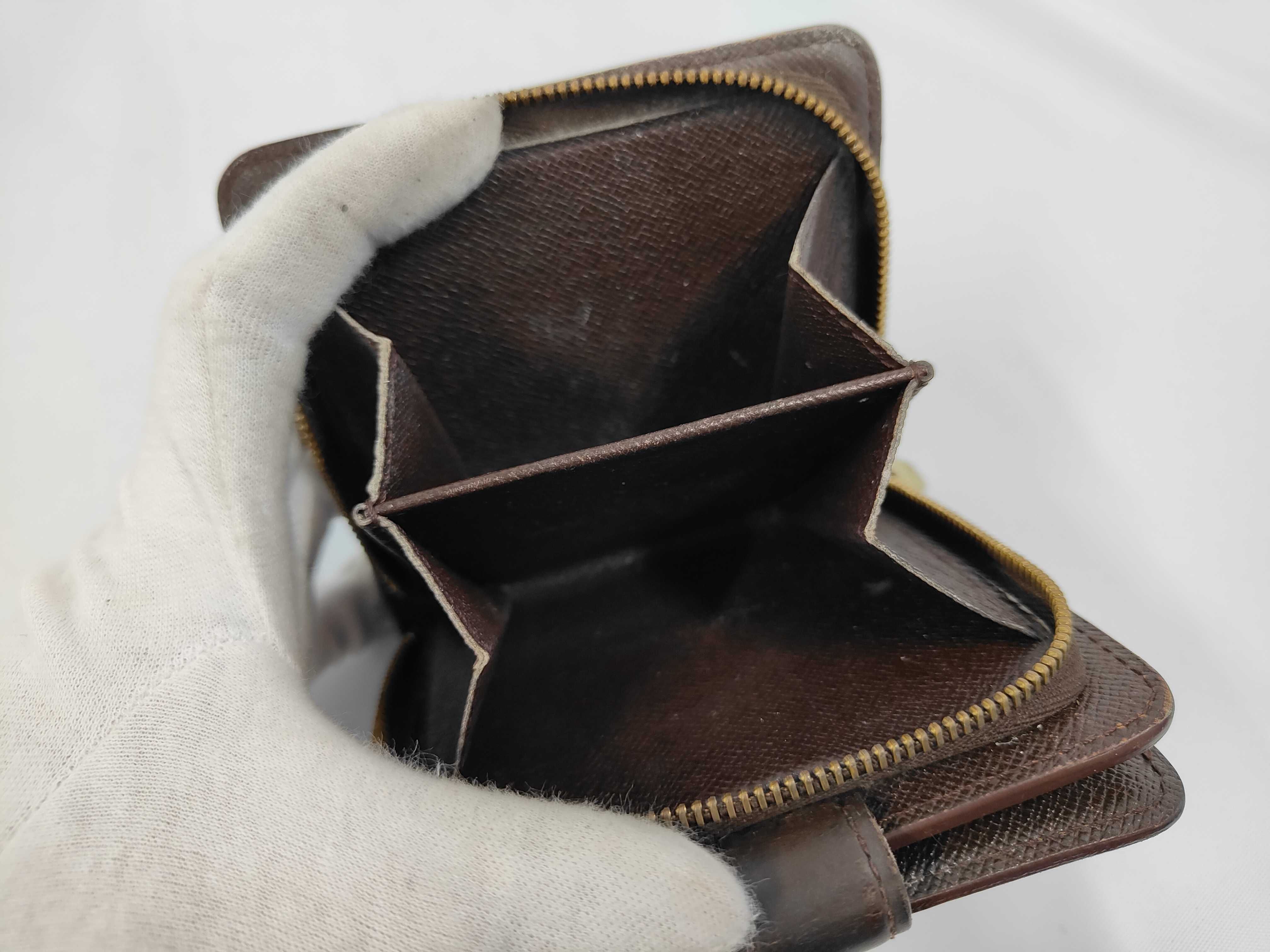 Damier Compact Zip Folding Wallet — view 9