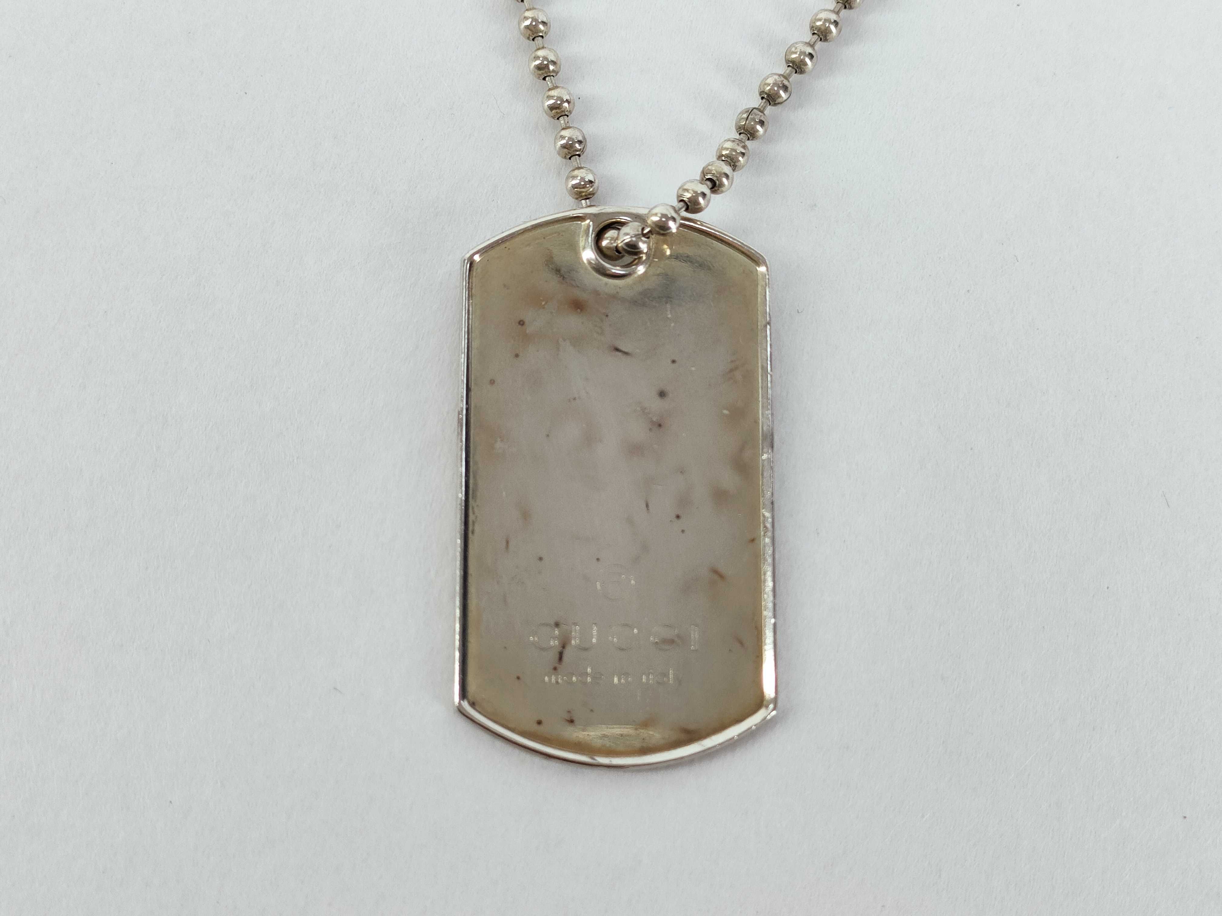 SV925 Dog Tag Necklace