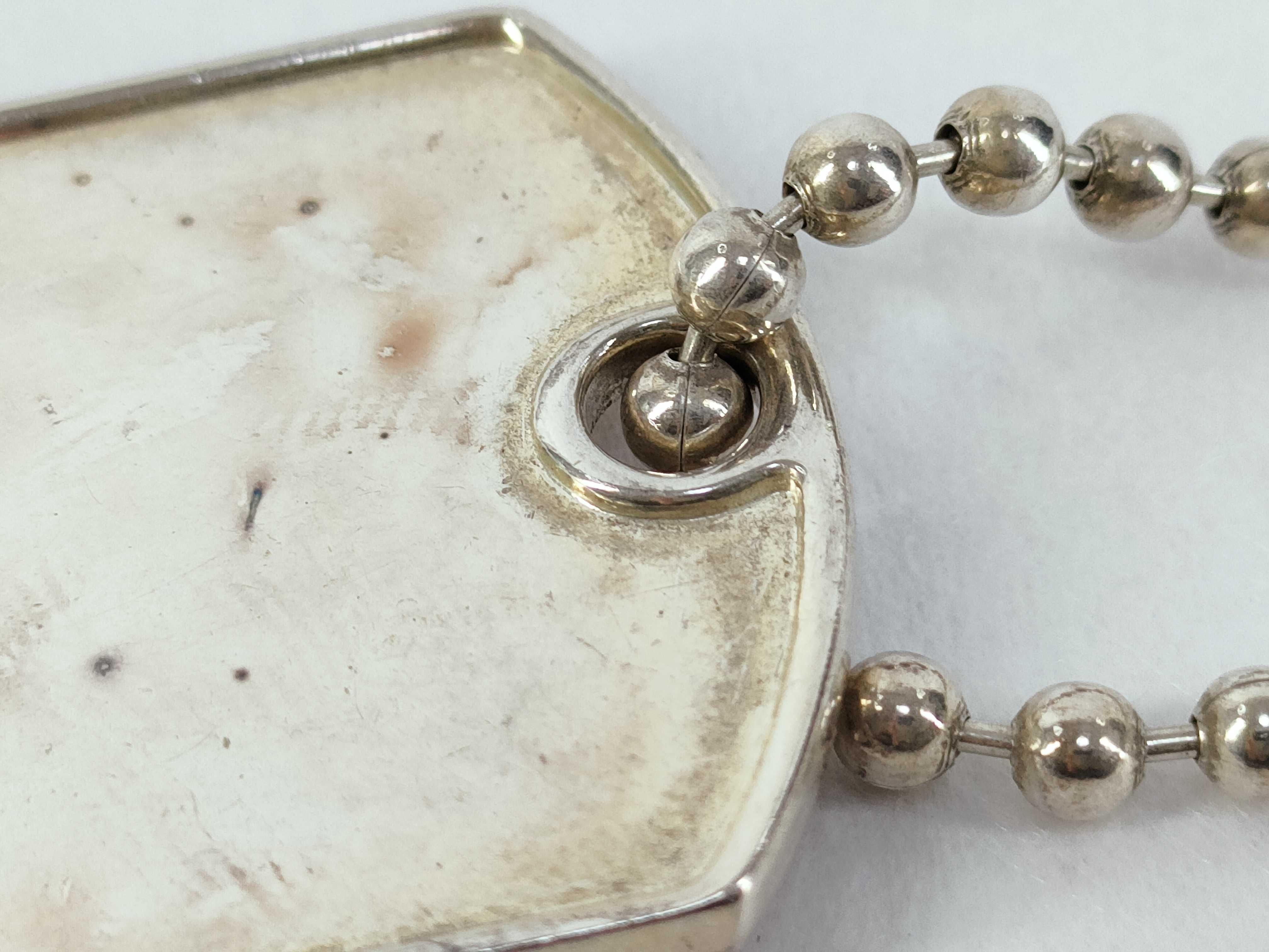 SV925 Dog Tag Necklace — view 8