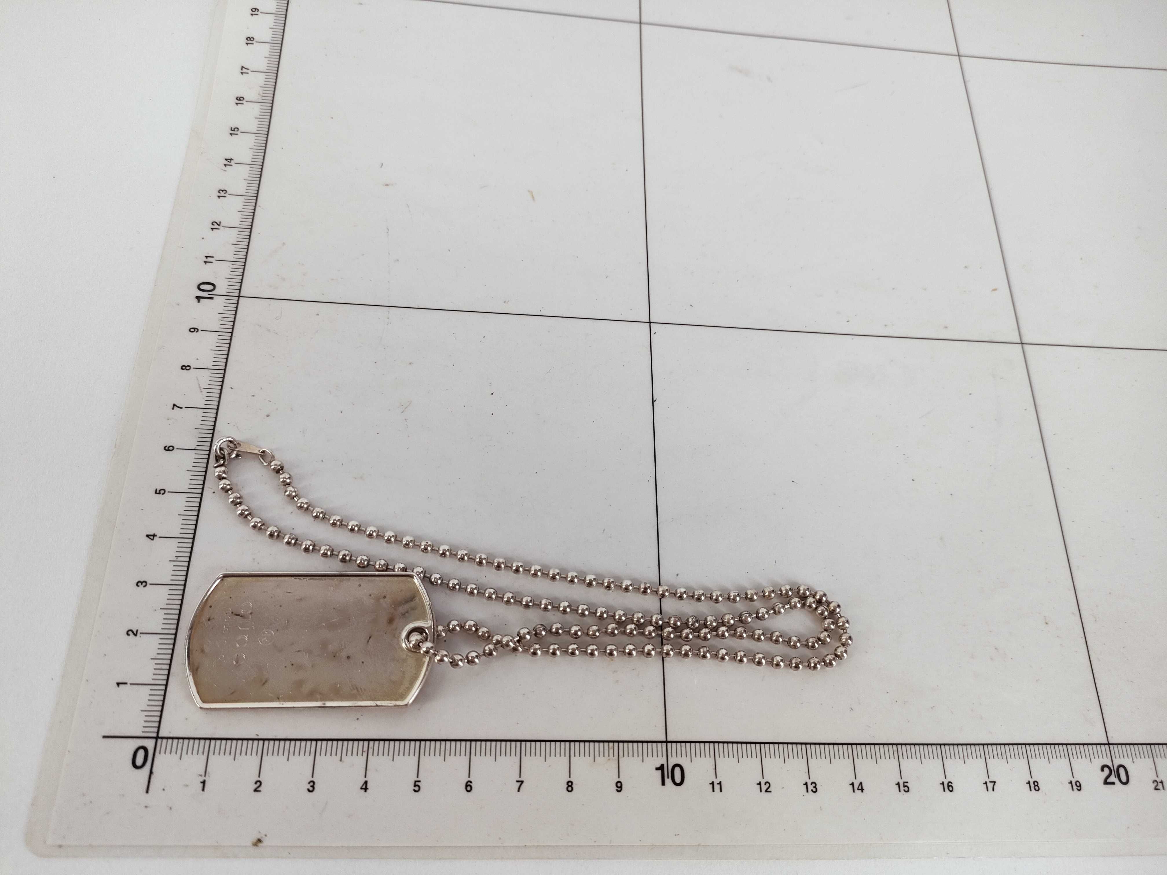 SV925 Dog Tag Necklace — view 10