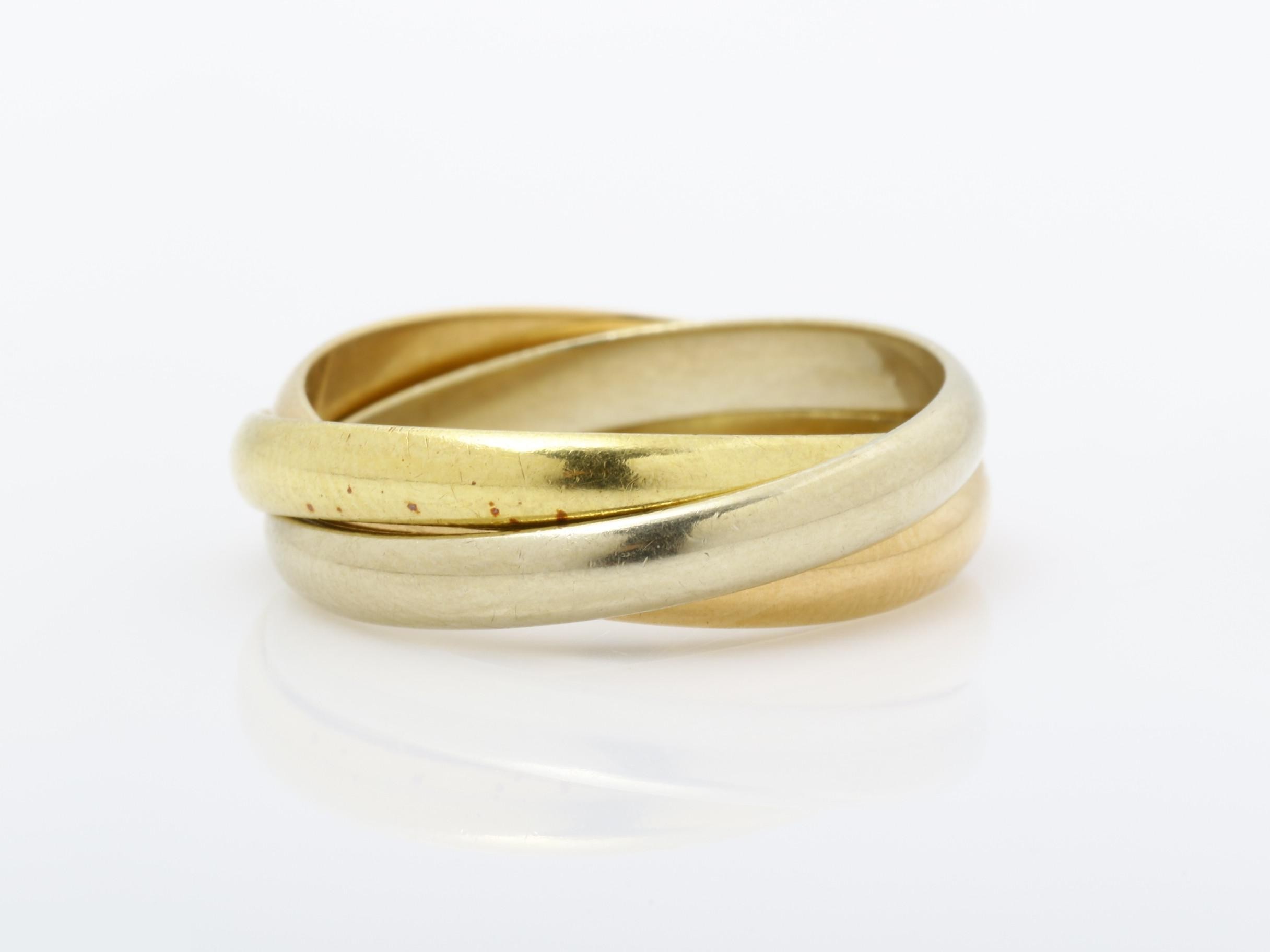 Other line: Precious metal ring, 750, 5.0g, #51