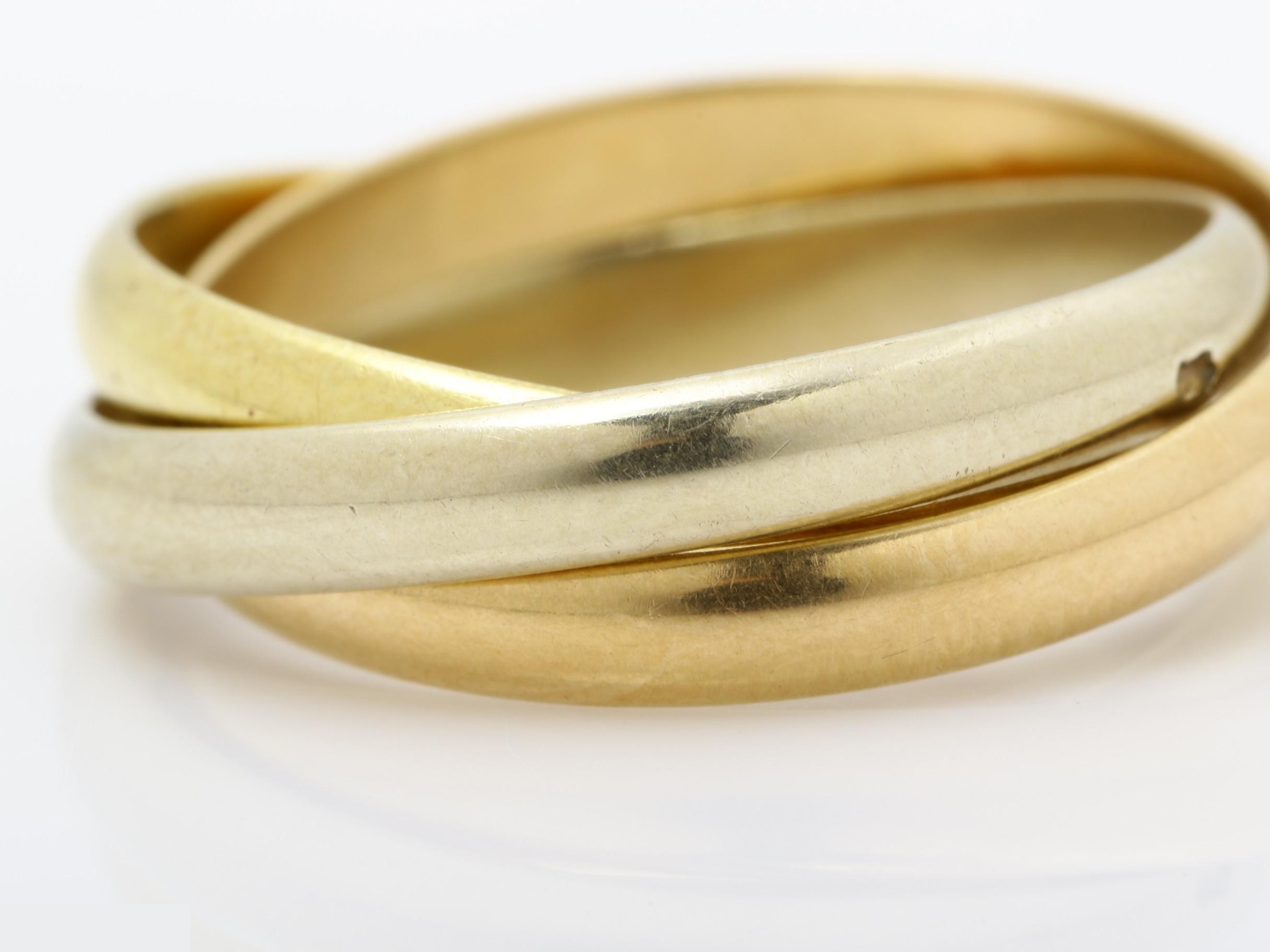 Other line: Precious metal ring, 750, 5.0g, #51 — view 3