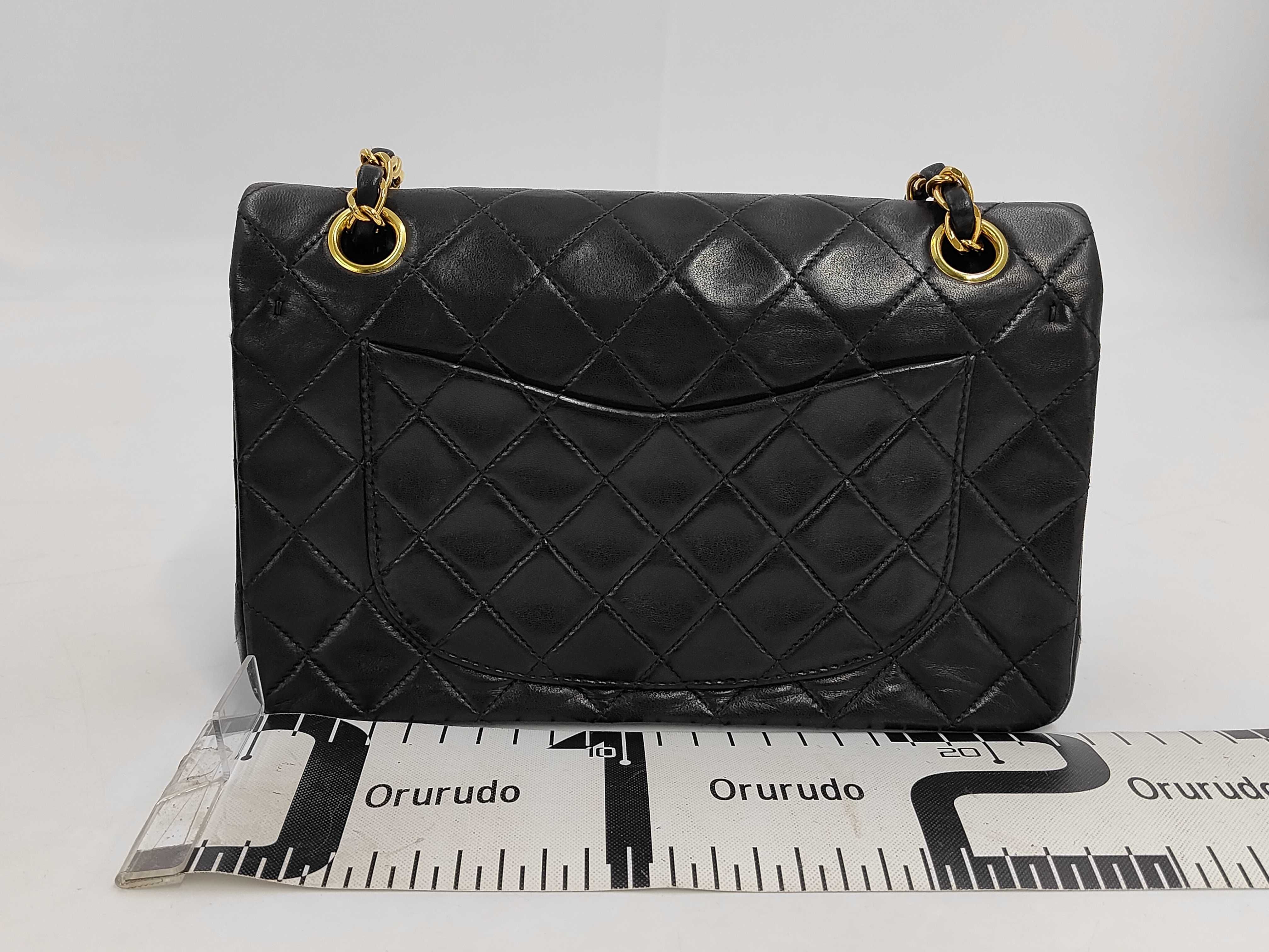 Matelassé 23 Lambskin Double Flap Double Chain Shoulder Bag — view 2