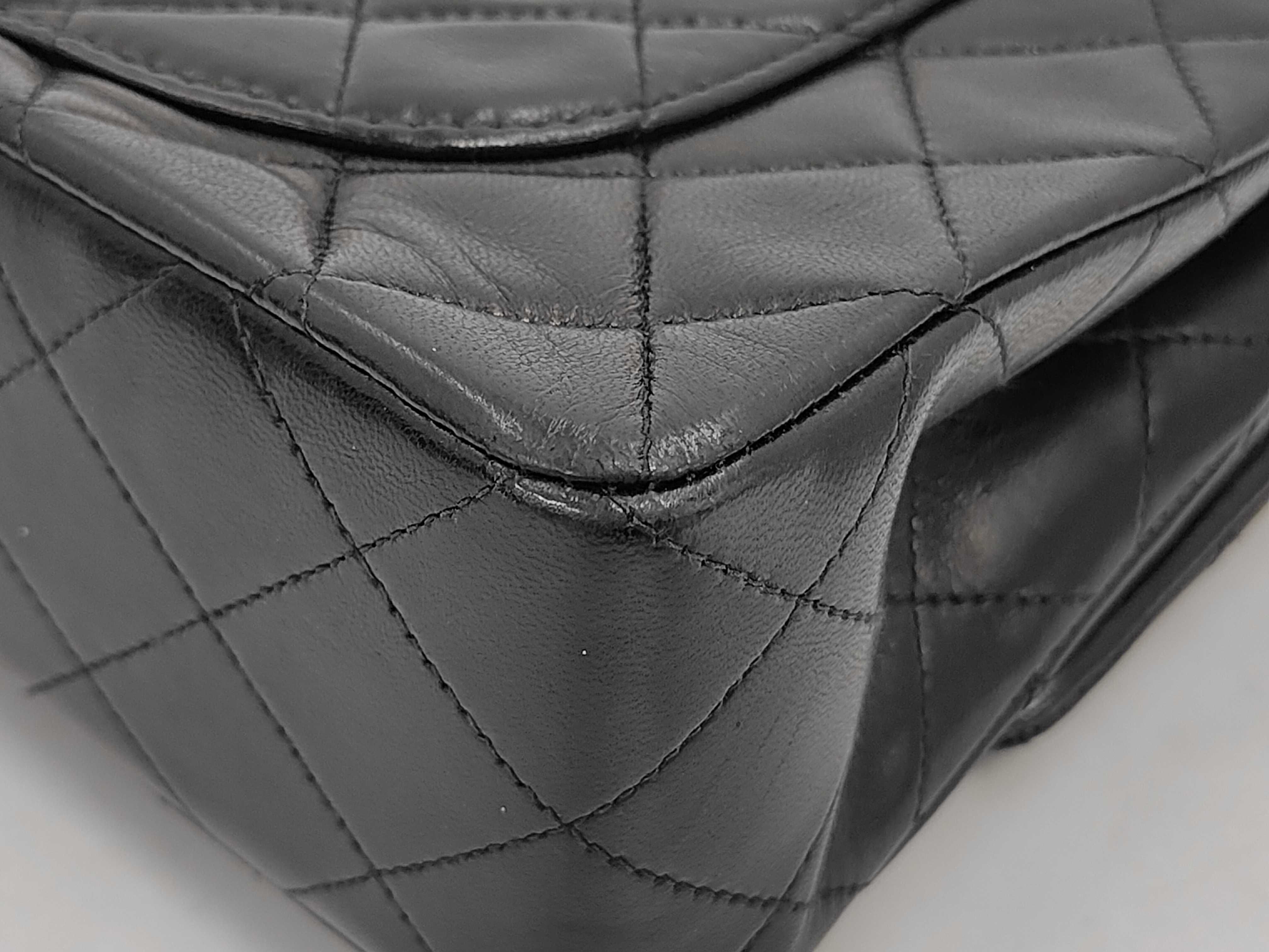 Matelassé 23 Lambskin Double Flap Double Chain Shoulder Bag — view 3