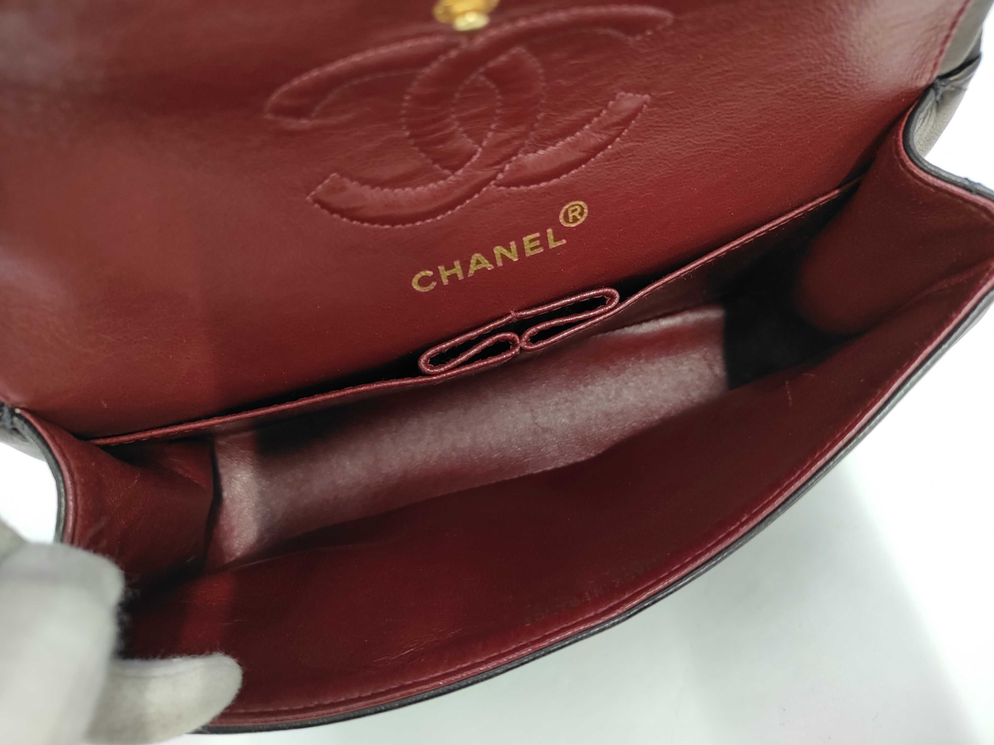 Matelassé 23 Lambskin Double Flap Double Chain Shoulder Bag — view 10