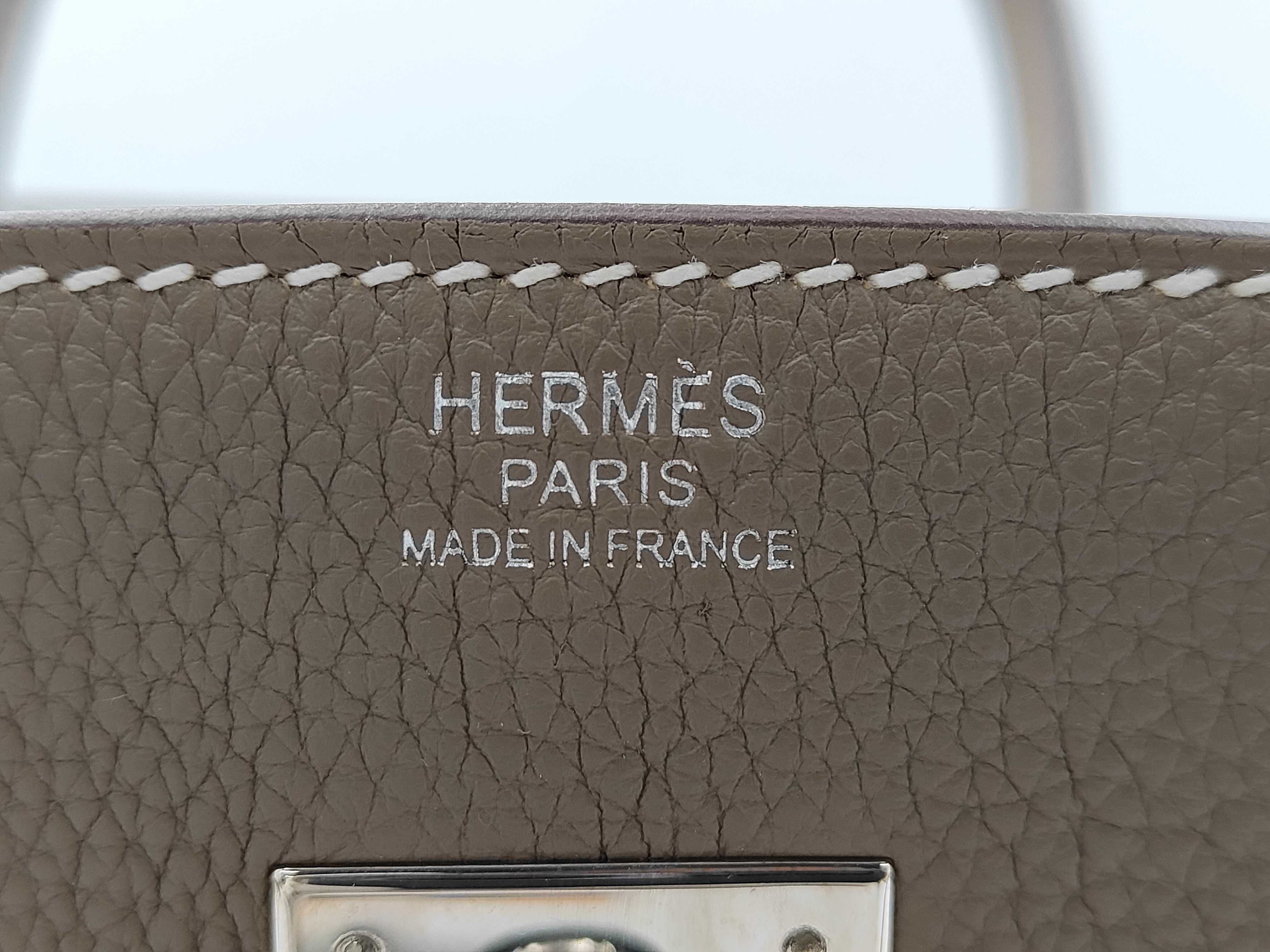 Birkin 30 Handbag Leather Handbag — view 12