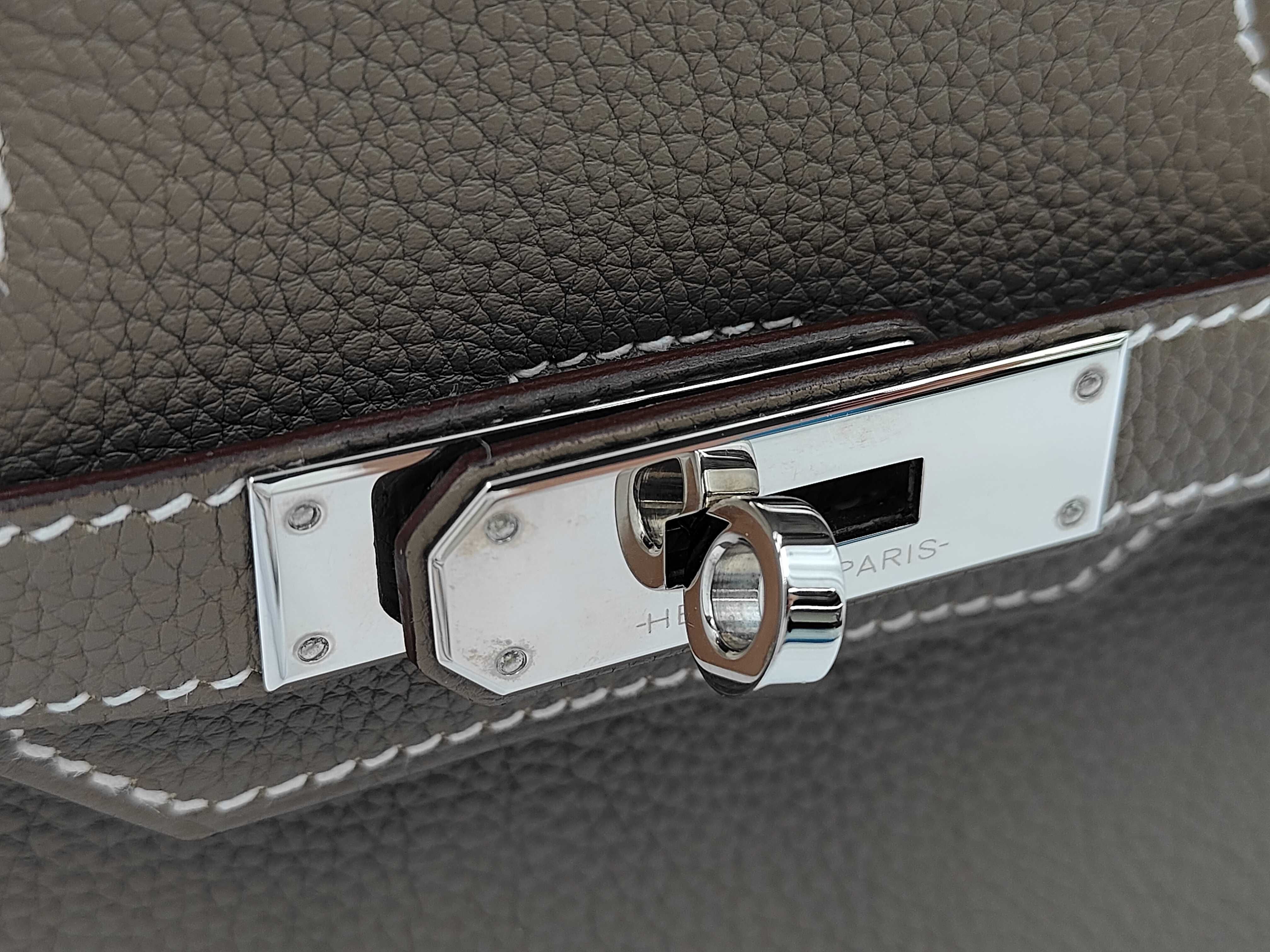 Birkin 30 Handbag Leather Handbag — view 13