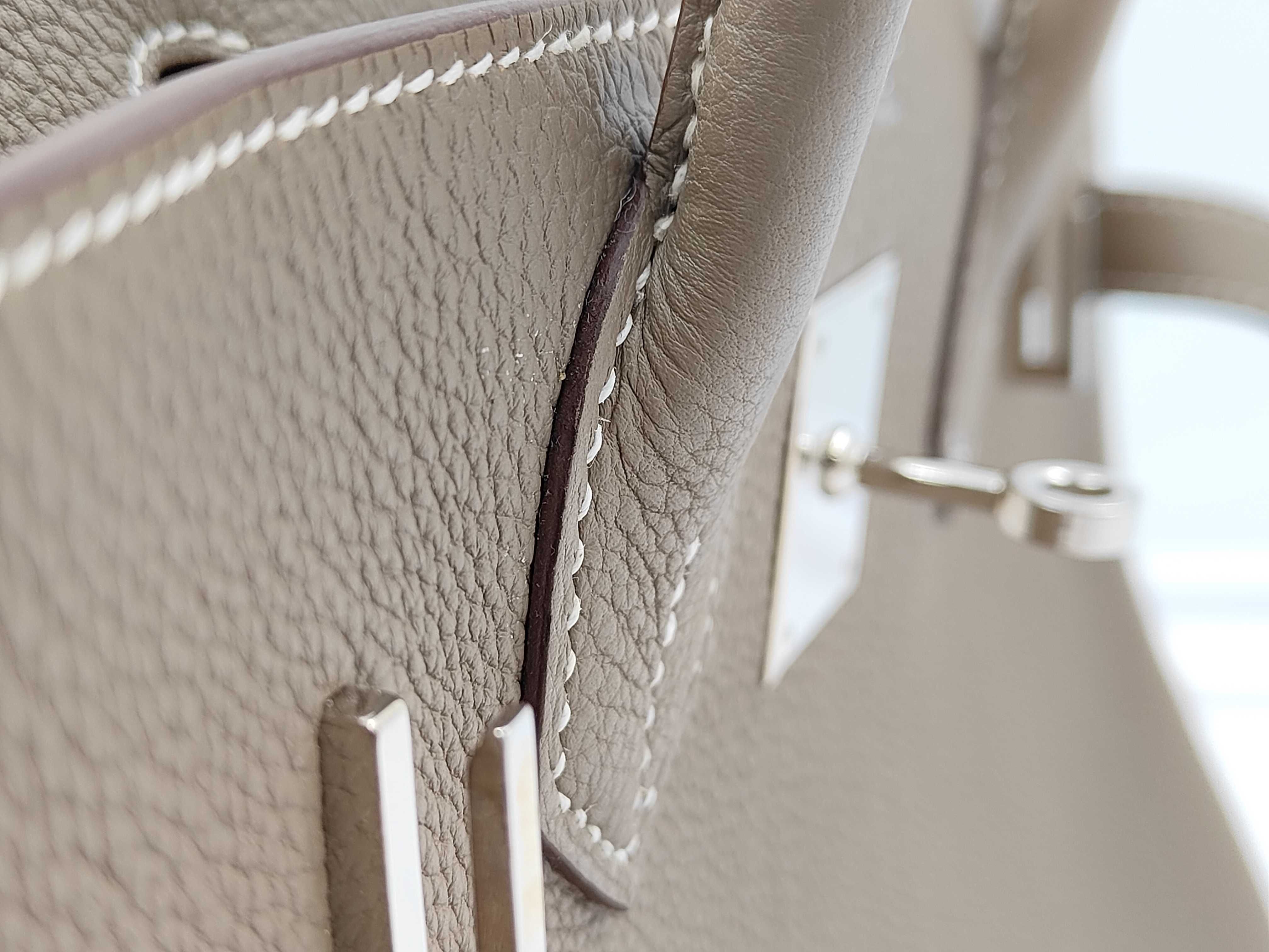Birkin 30 Handbag Leather Handbag — view 5