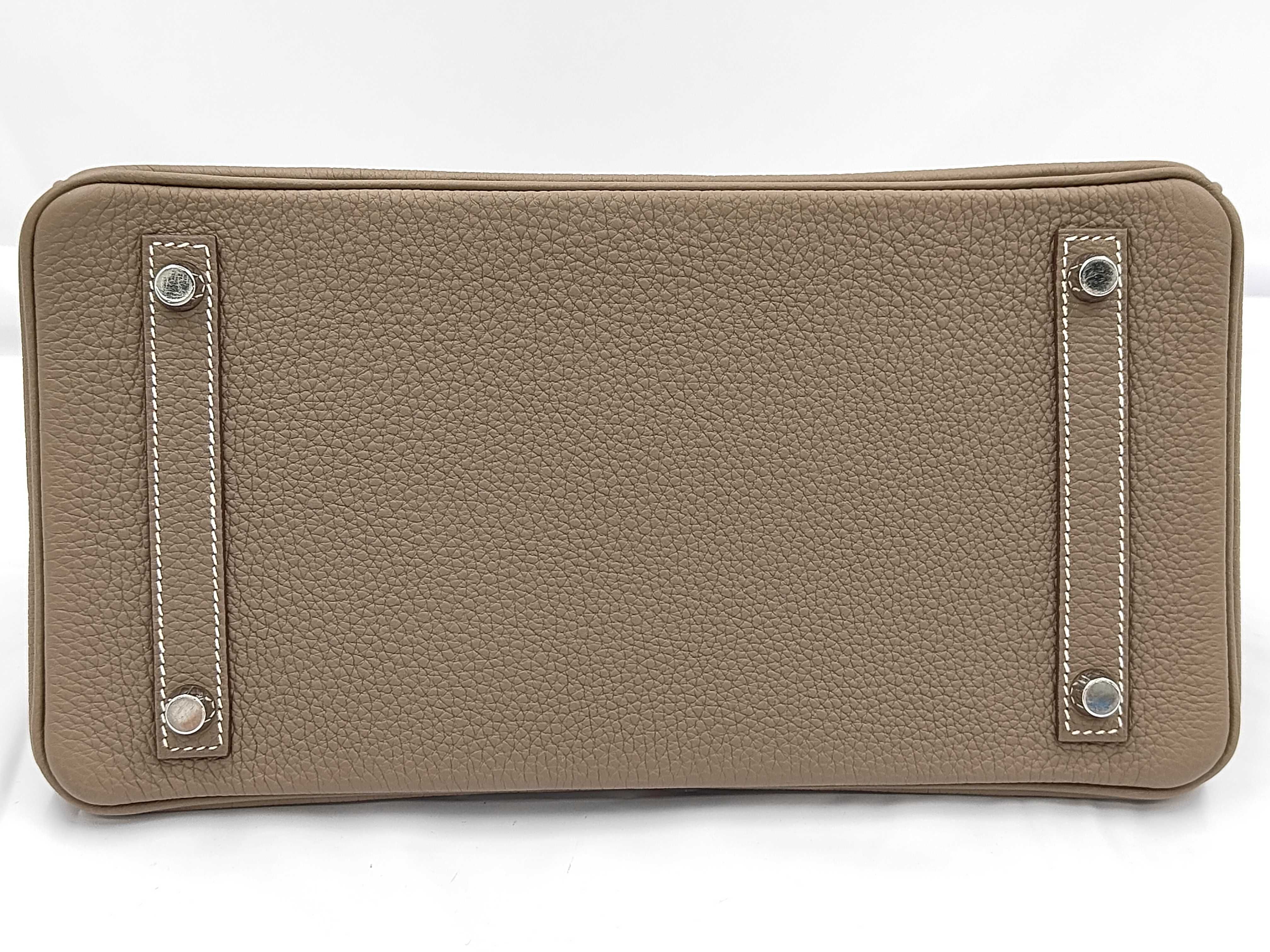 Birkin 30 Handbag Leather Handbag — view 7