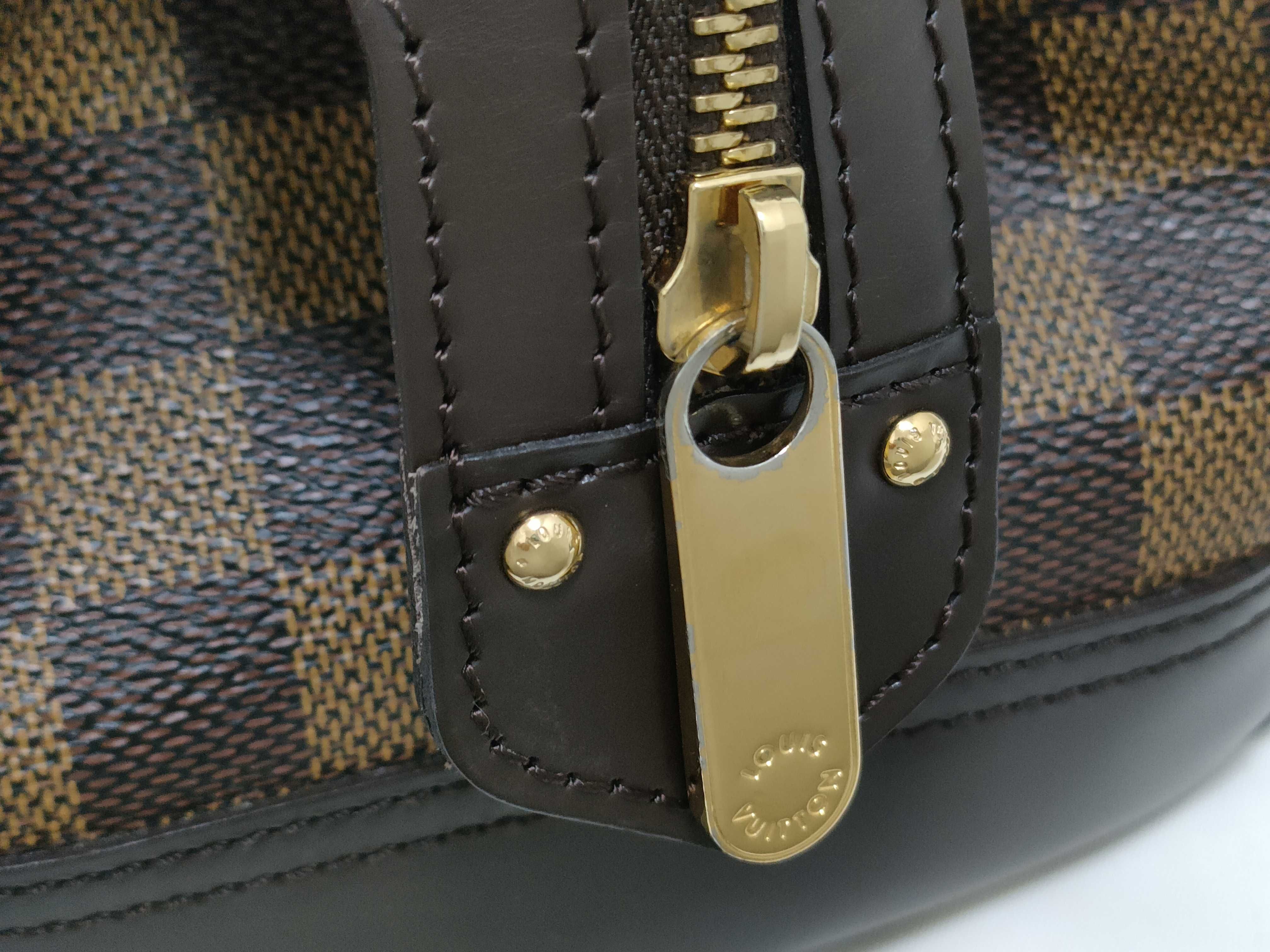 Damier Knightsbridge N51201 VI2098 Brown Handbag — view 13