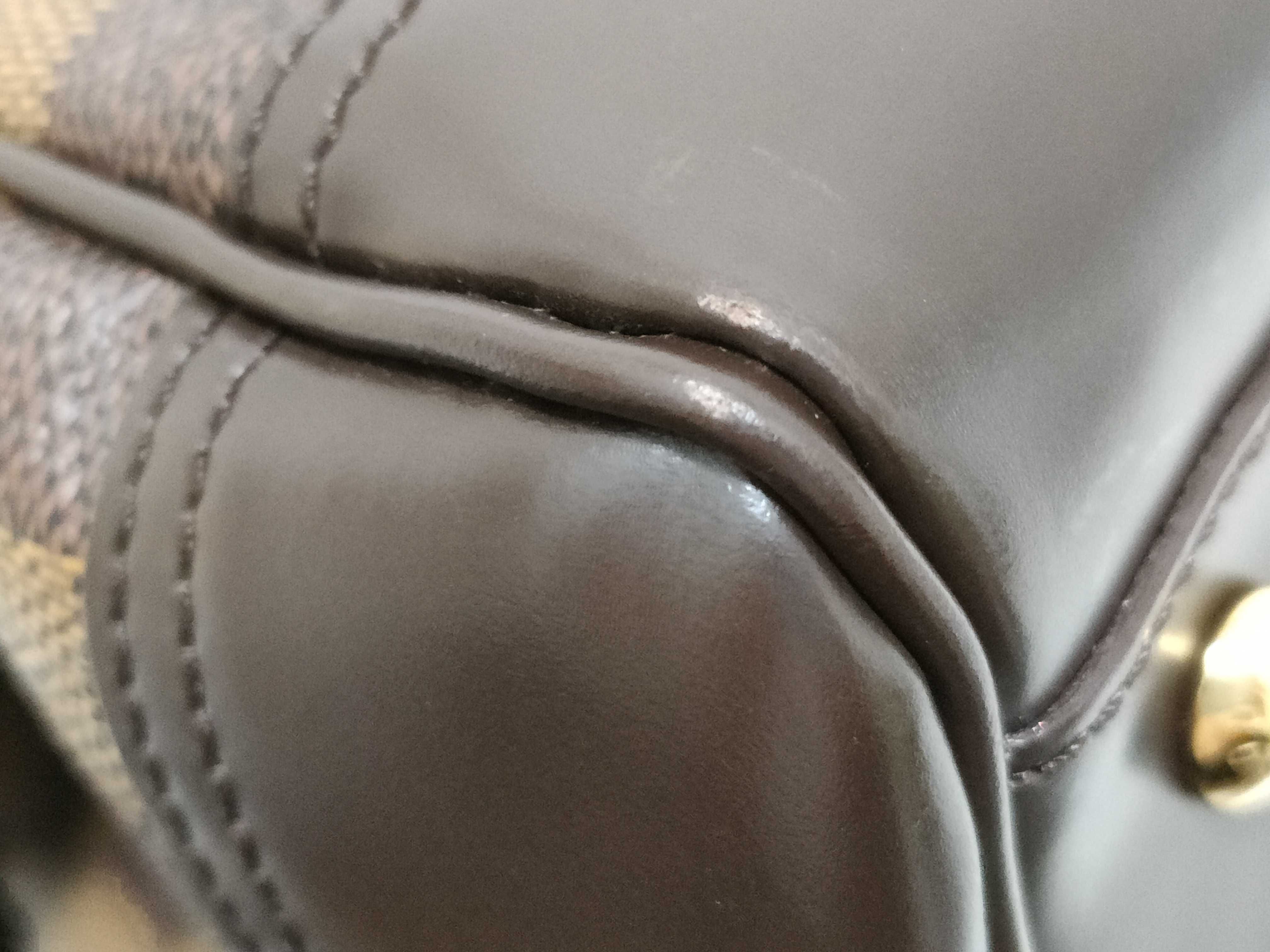 Damier Knightsbridge N51201 VI2098 Brown Handbag — view 7