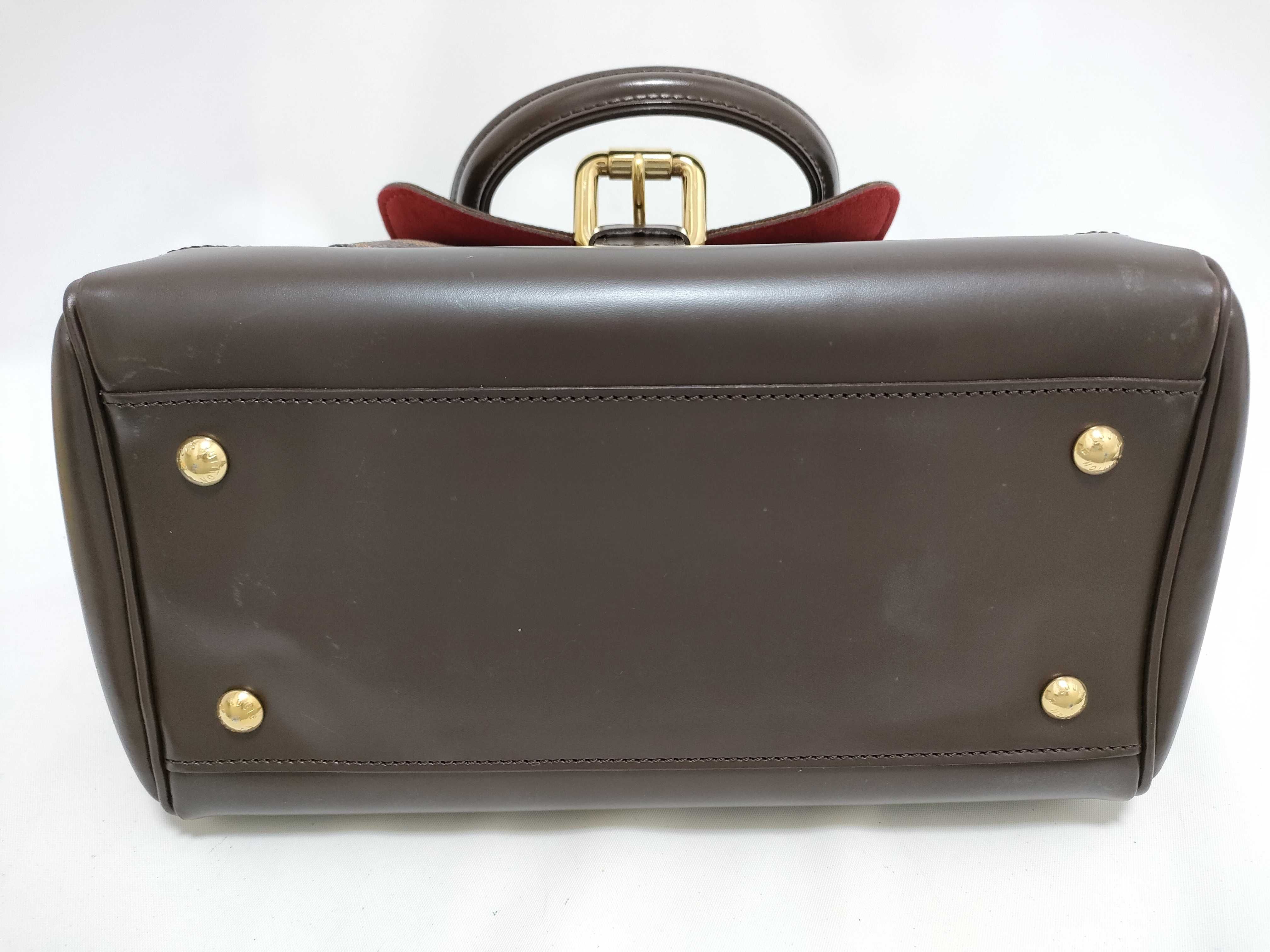 Damier Knightsbridge N51201 VI2098 Brown Handbag — view 8