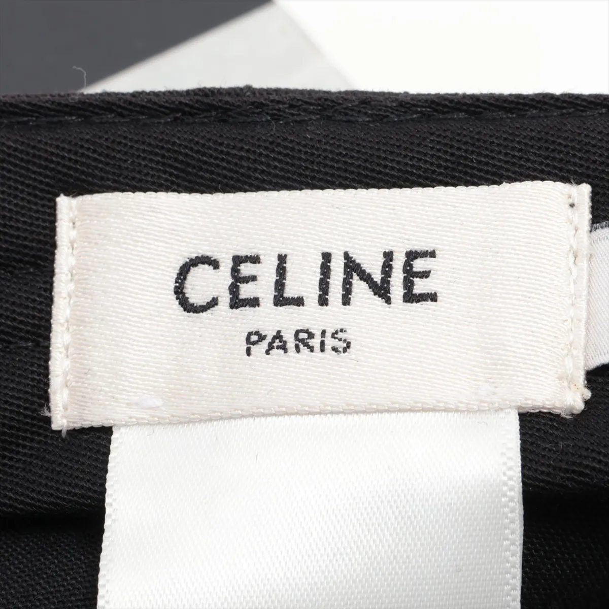 2AUA1242N Logo Cap Cotton x Polyester Black — view 5