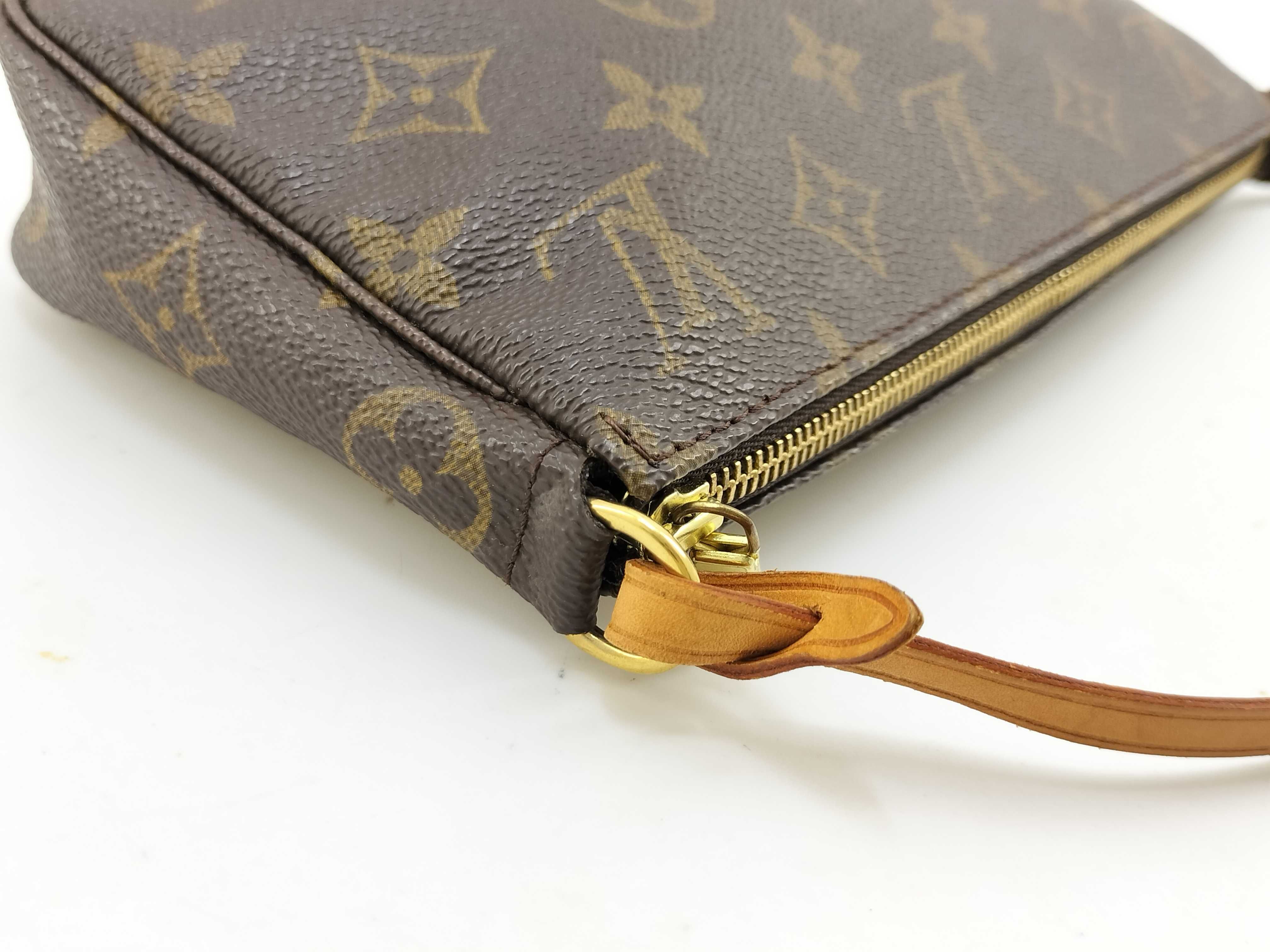 Monogram Pochette Accessoires M51980 CA1001 Brown Pouch — view 4