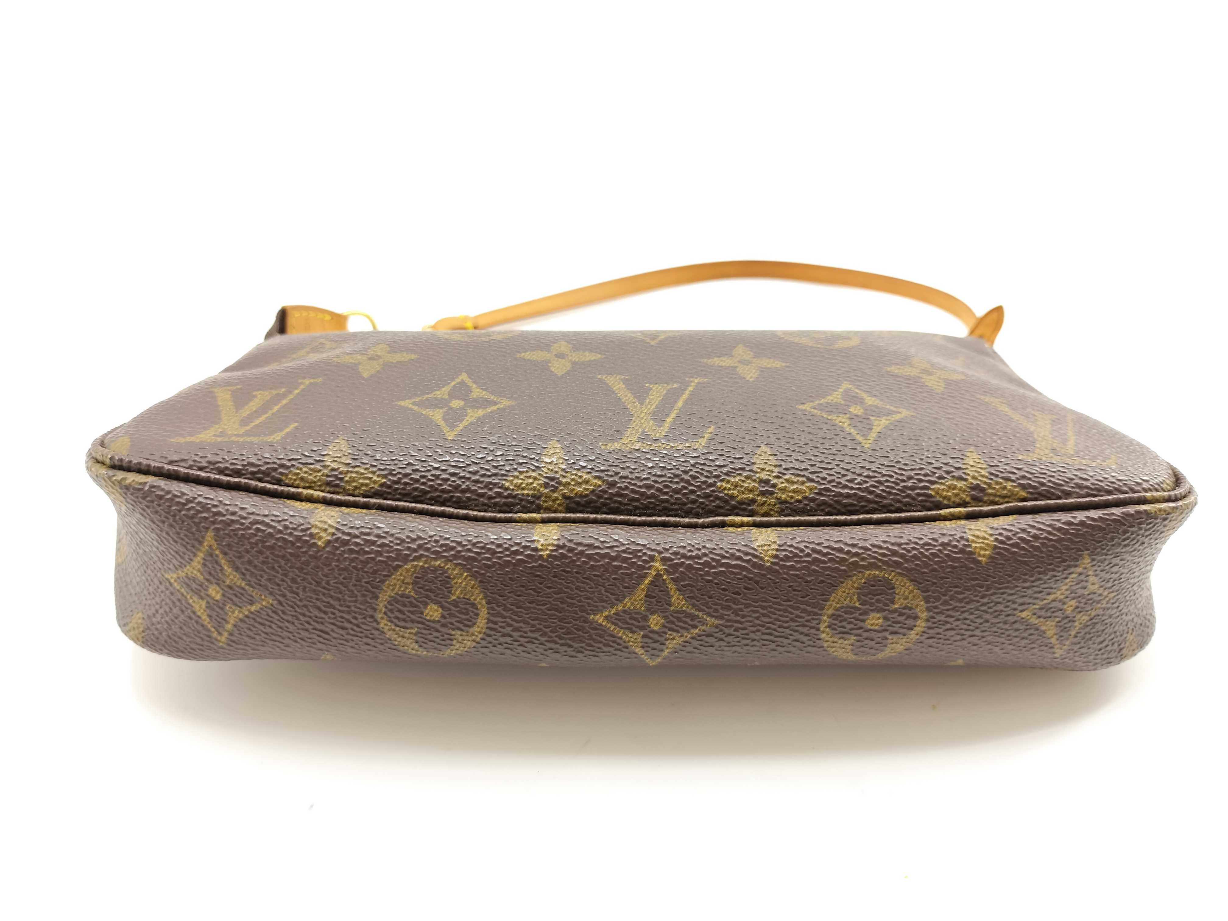 Monogram Pochette Accessoires M51980 CA1001 Brown Pouch — view 5