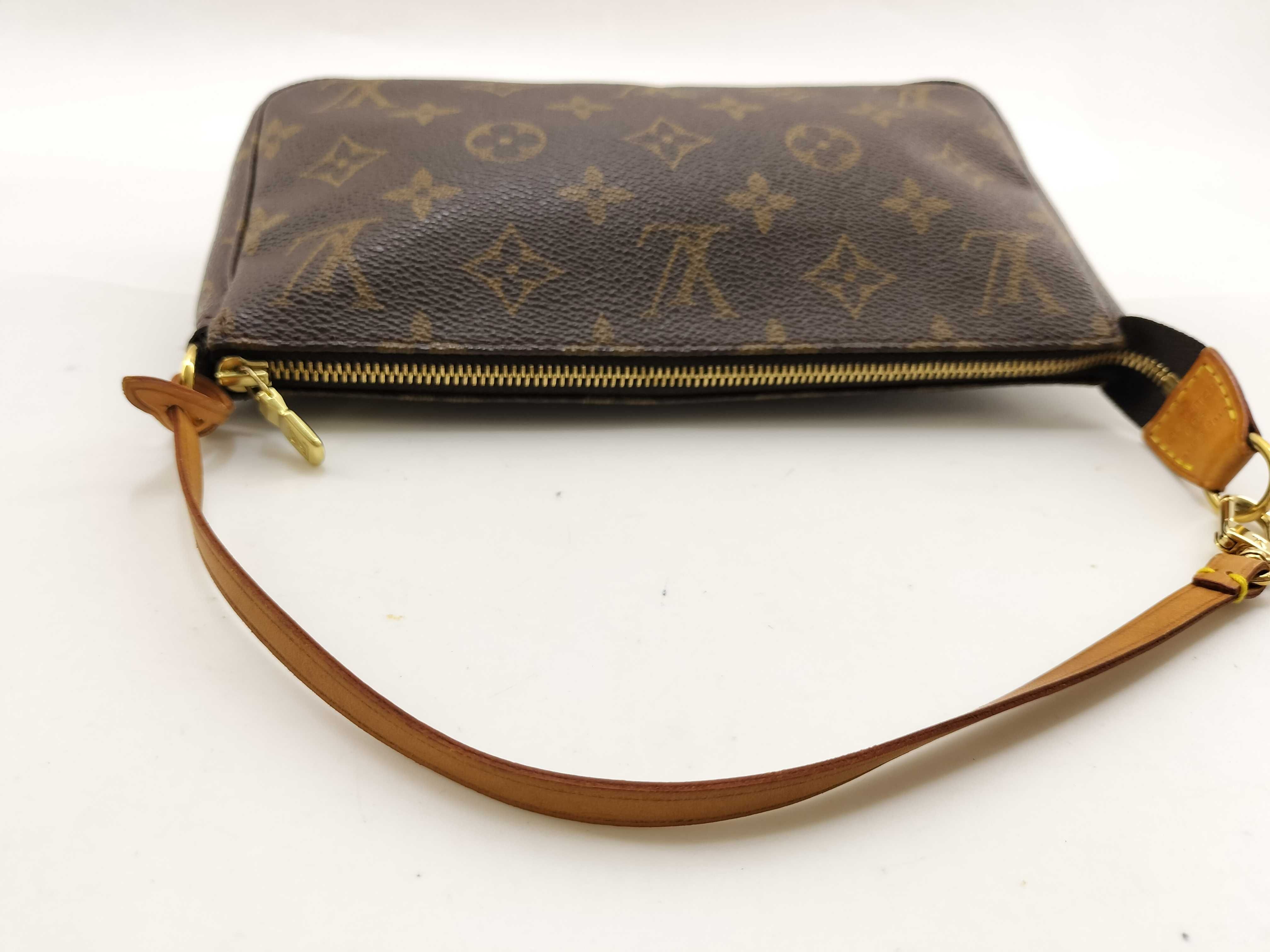 Monogram Pochette Accessoires M51980 CA1001 Brown Pouch — view 9