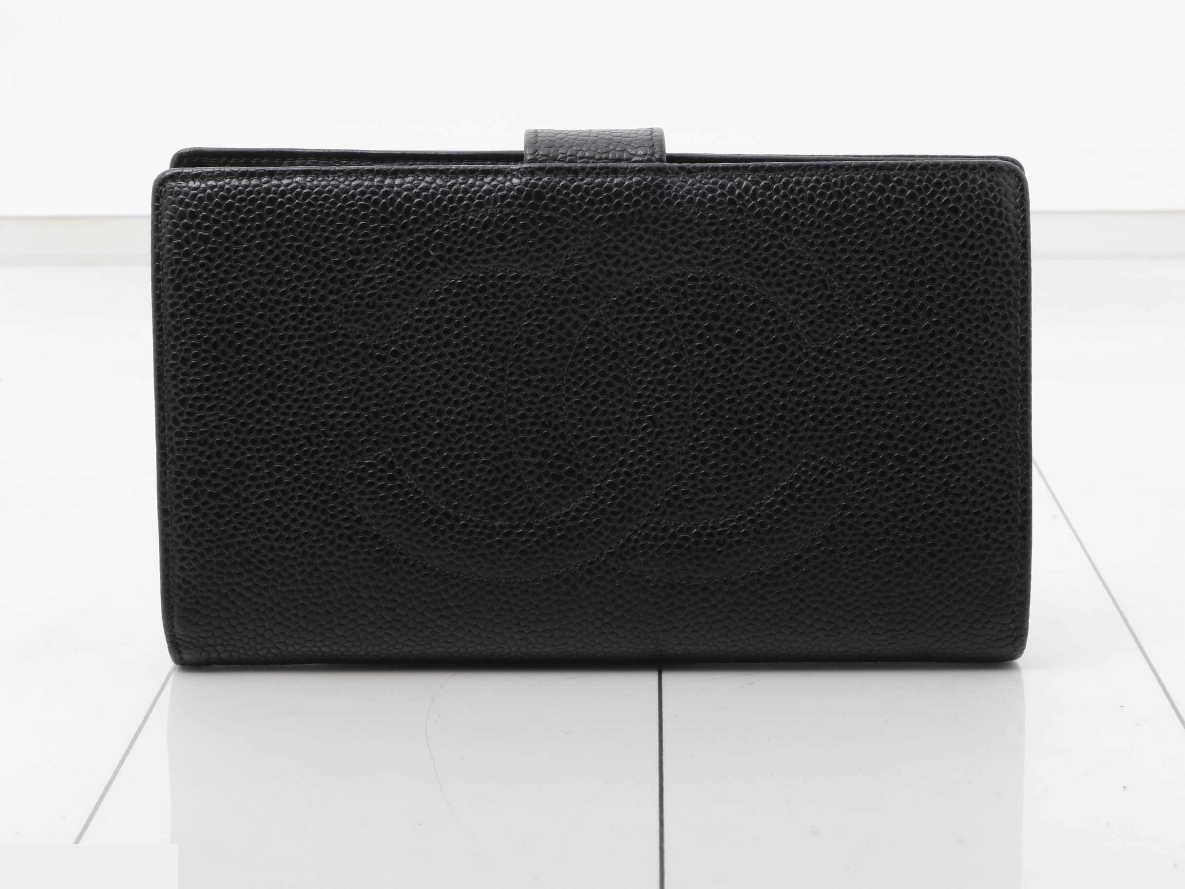 Caviar Coco Long Wallet (with sticker) — view 2