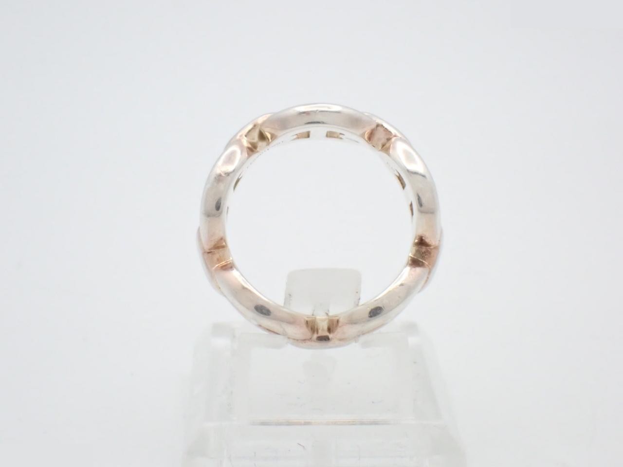Ring, 925 sterling silver, Chaine d'Ancre design, 6.4g, hallmark 53 — view 3
