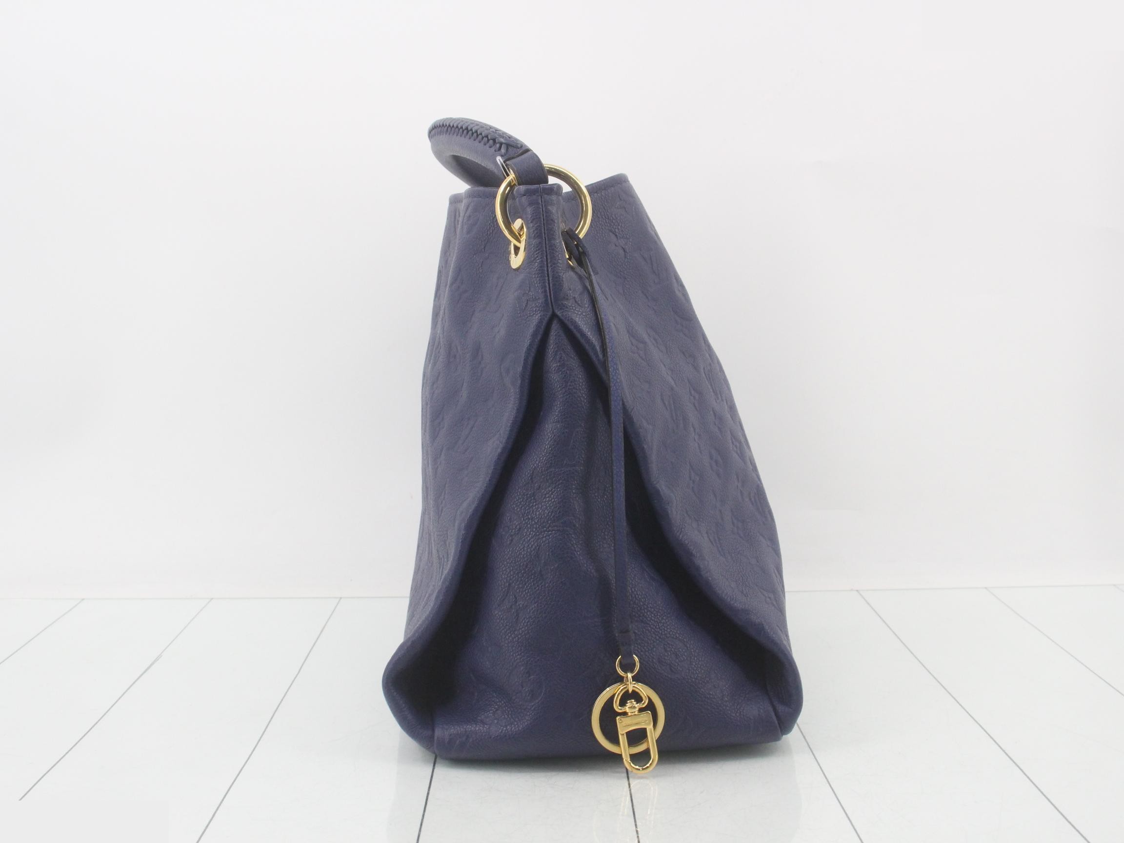 Monogram Empreinte Artsy MM Celeste Shoulder Bag — view 4