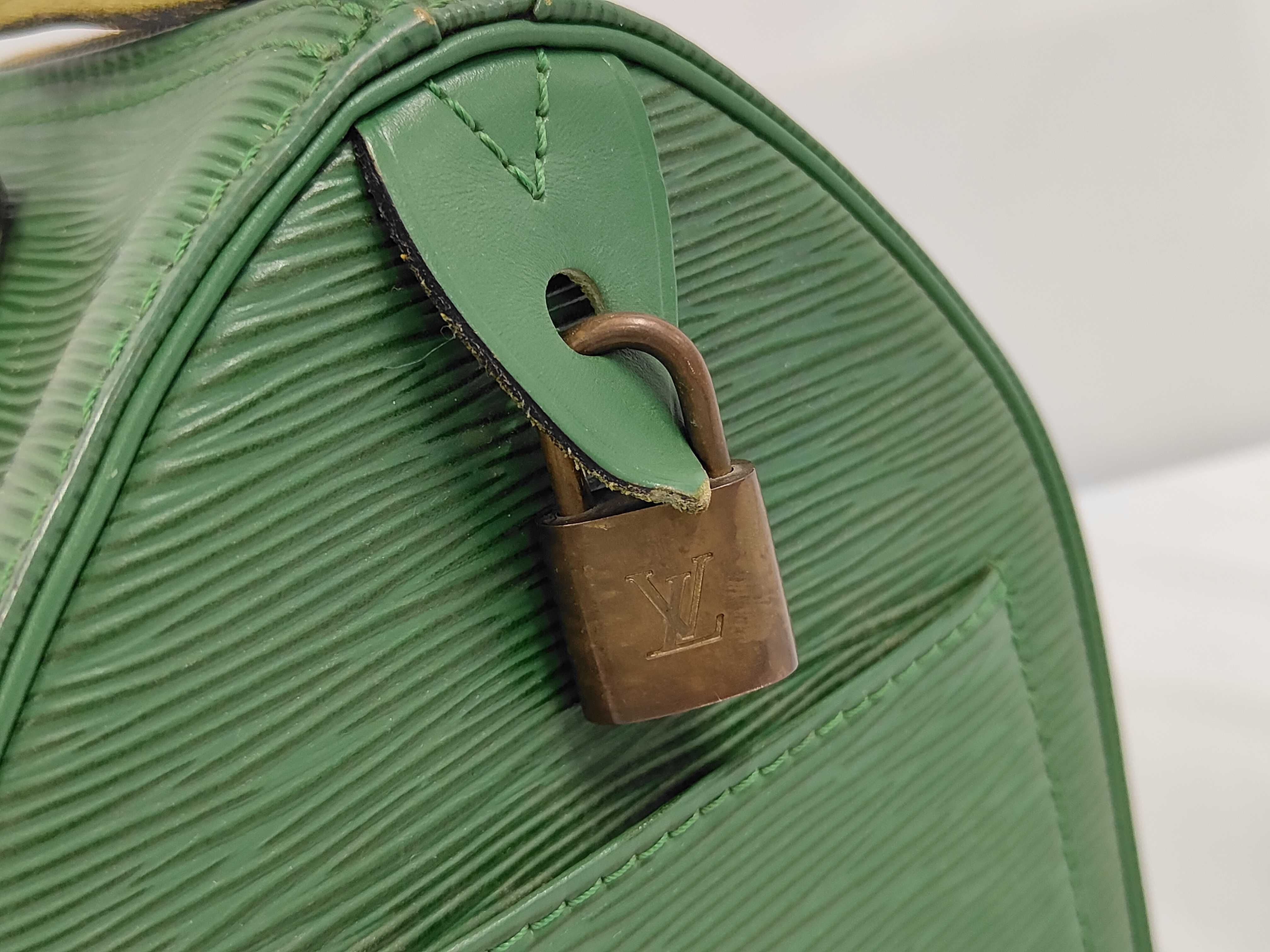 Epi M43014 Speedy 25 Borneo Green *Error stamping Handbag — view 9