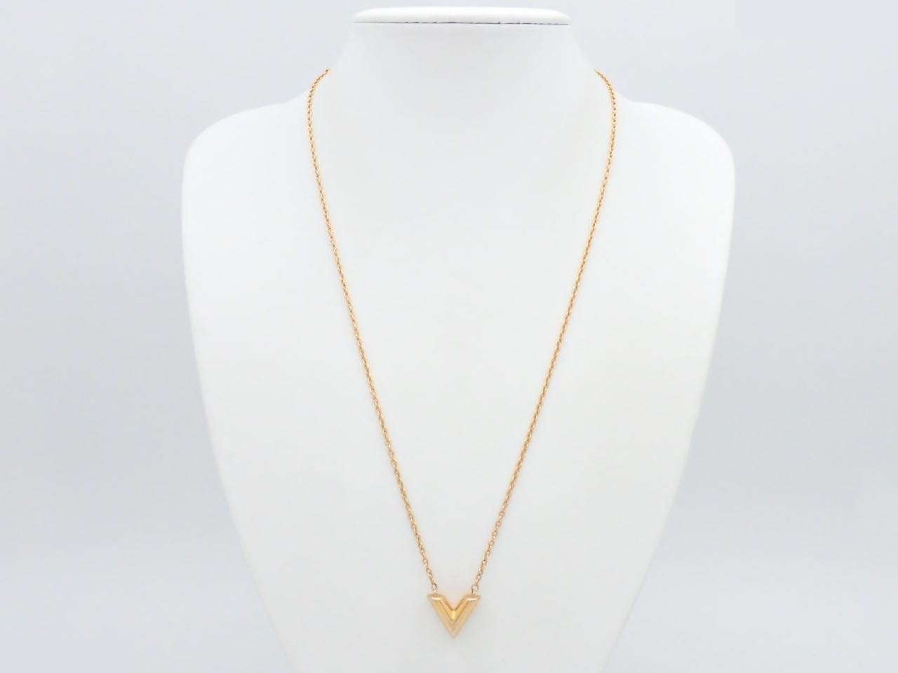 Essential V Necklace, chain approximately 54cm — view 3