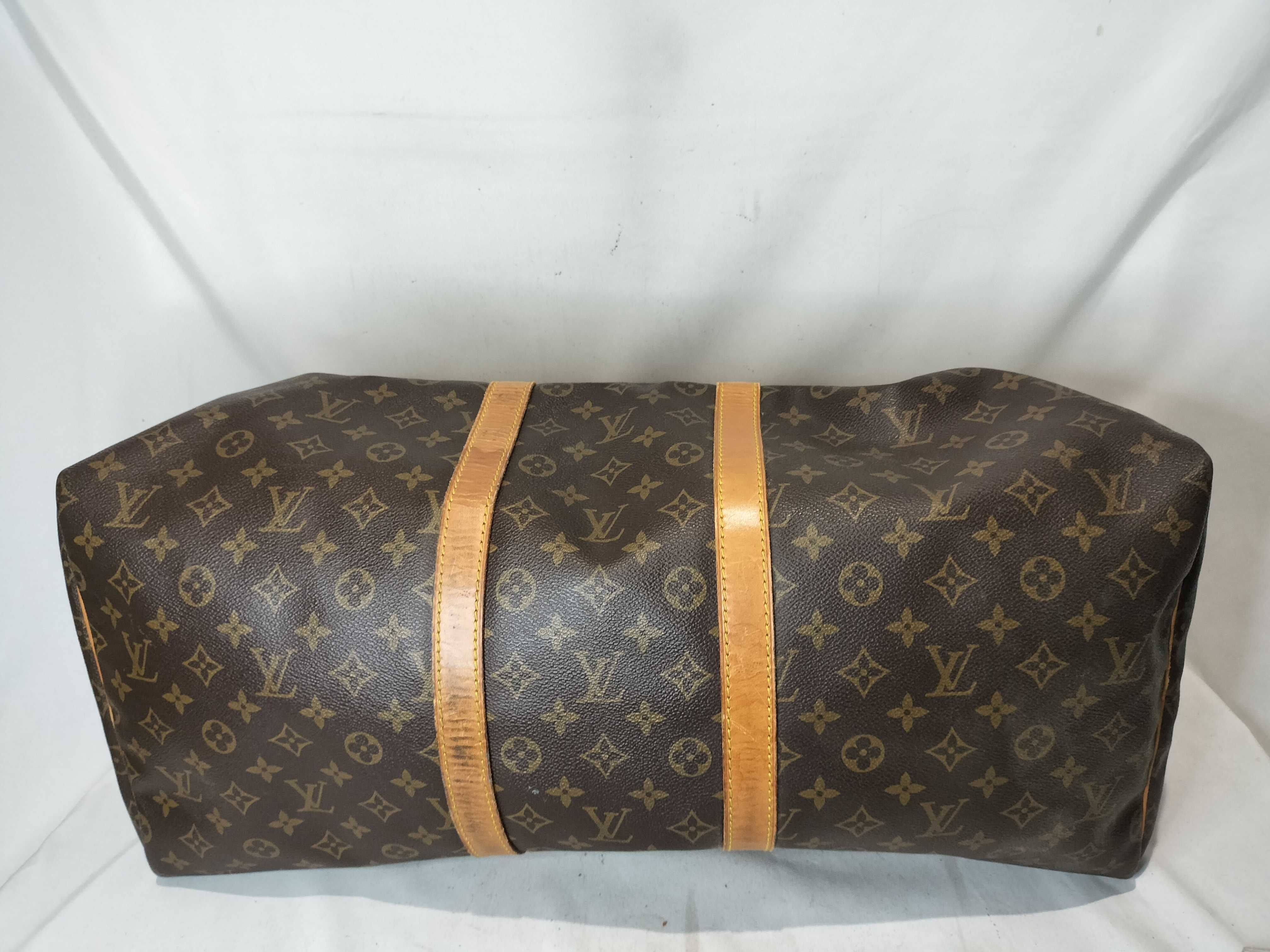 Monogram M41424 Keepall 55 Boston Bag — view 7