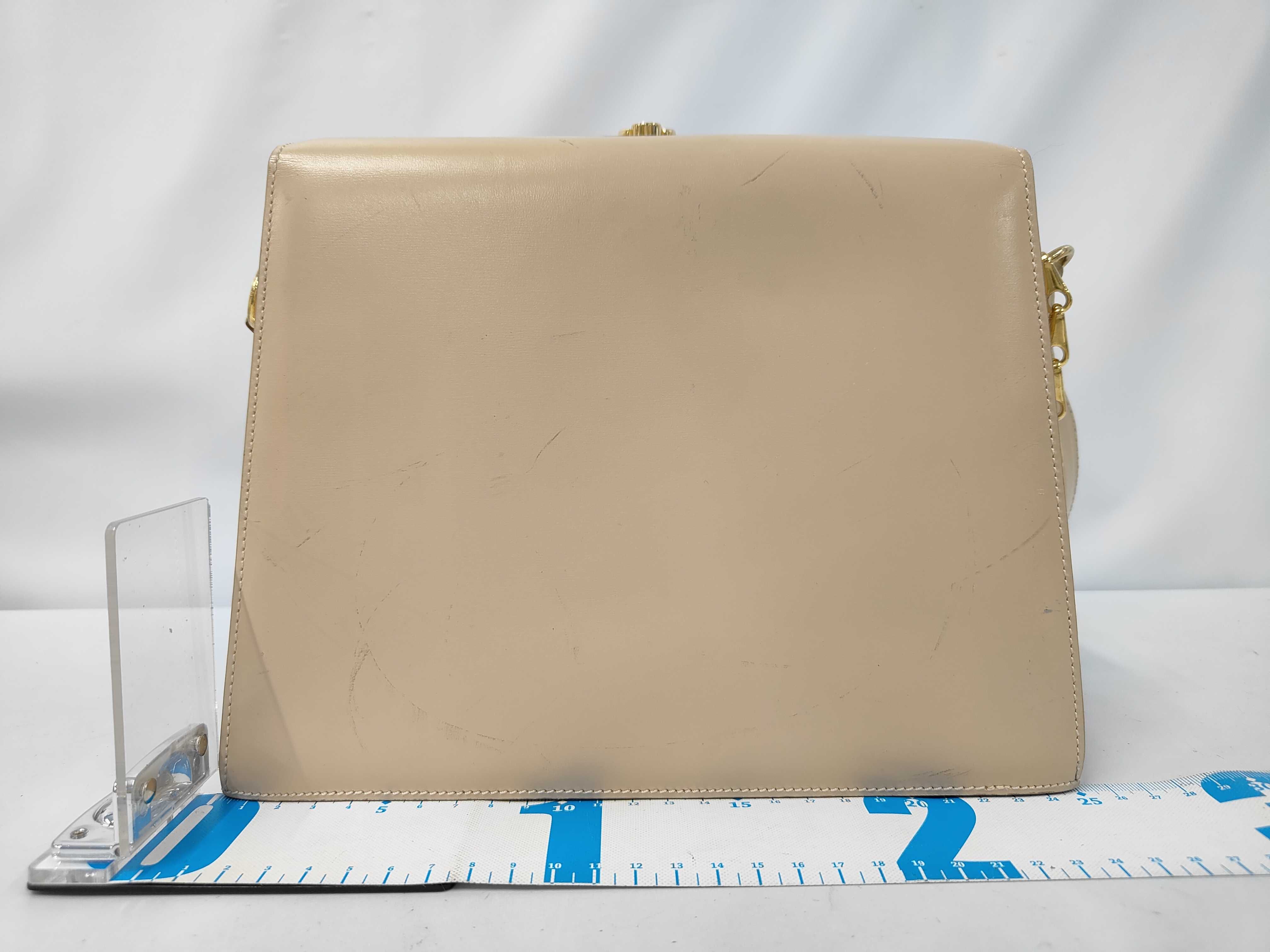 Gancini Leather Shoulder Bag — view 2
