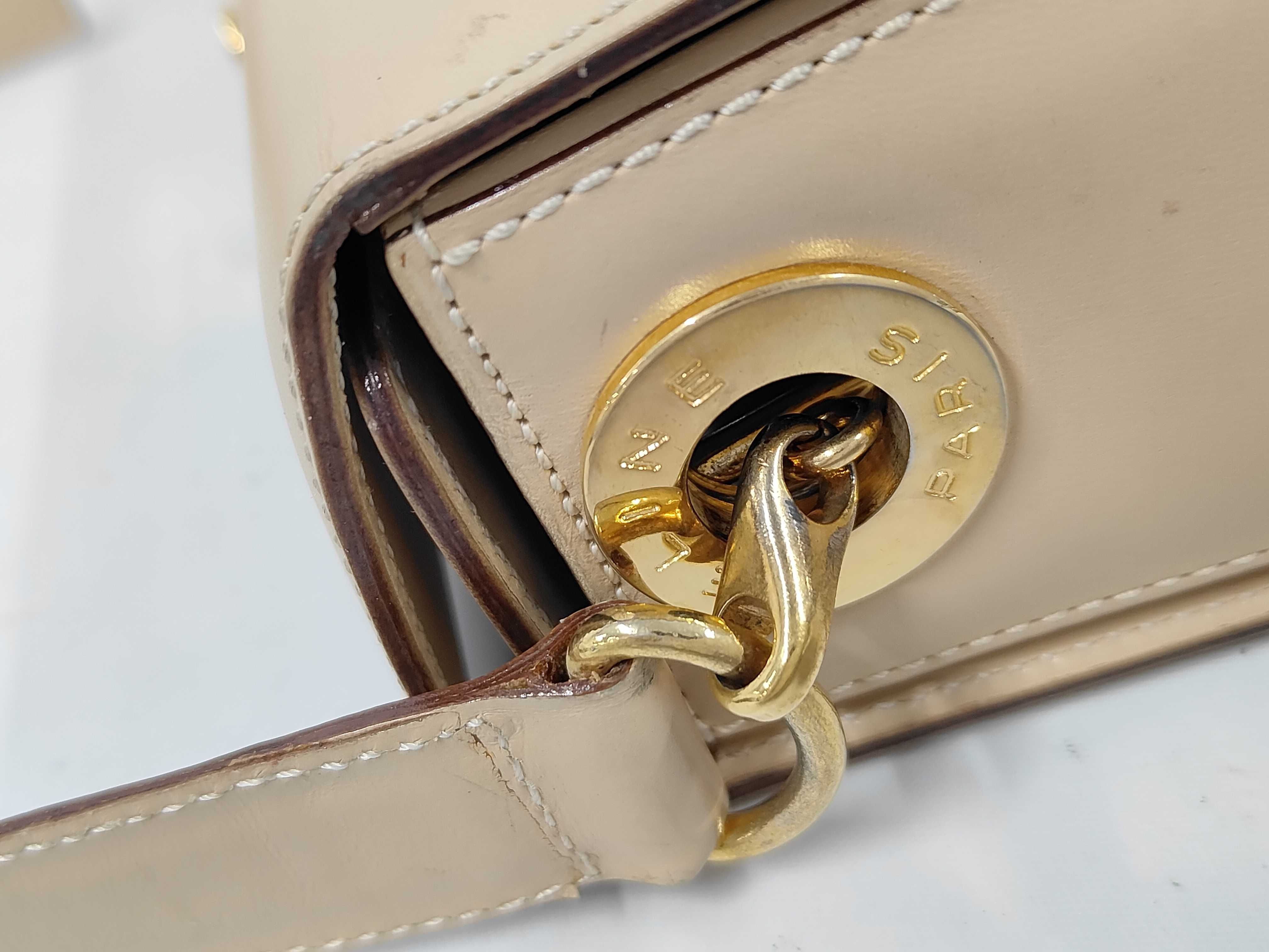 Gancini Leather Shoulder Bag — view 7